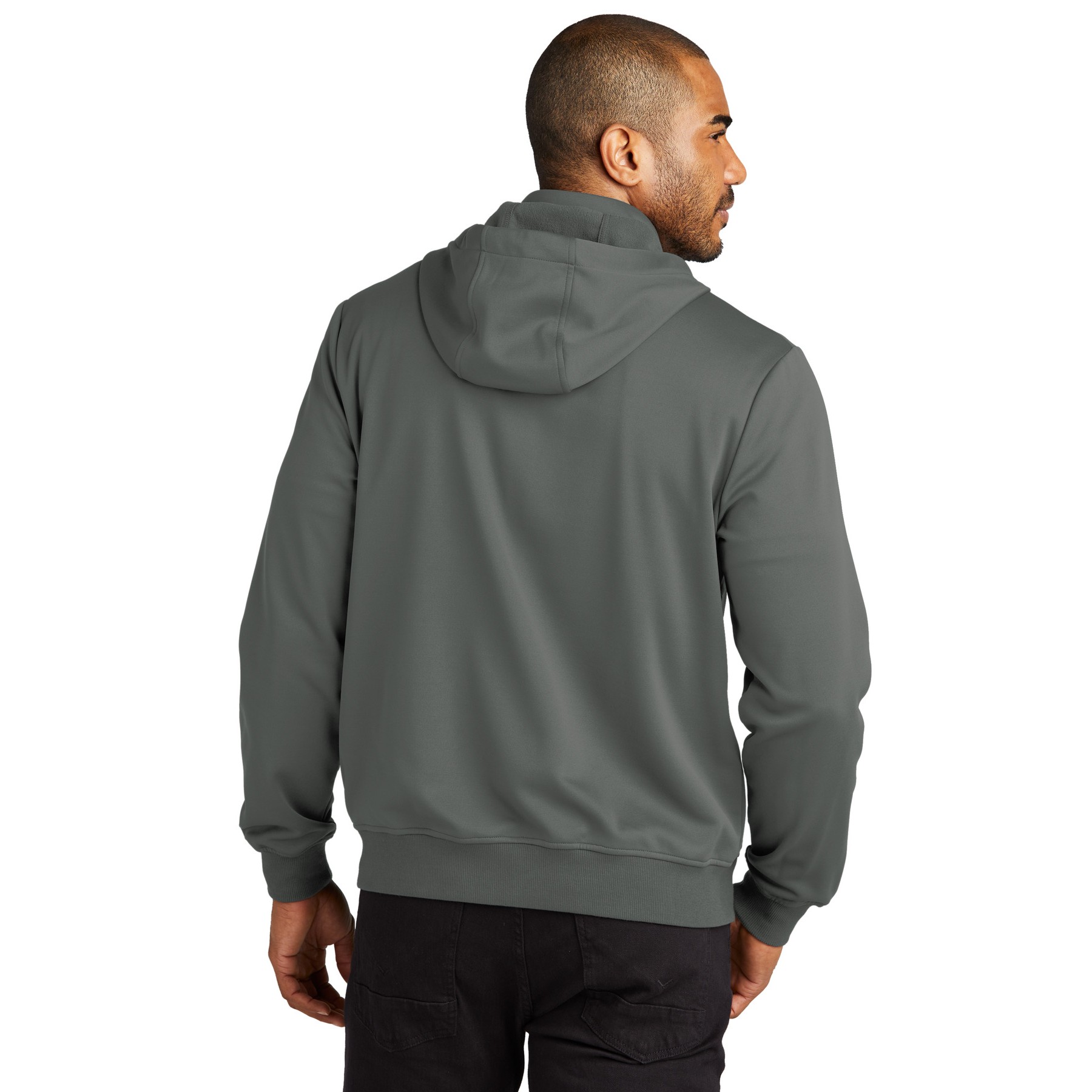 Smooth Fleece Hooded Jacket - Thumbnail Image