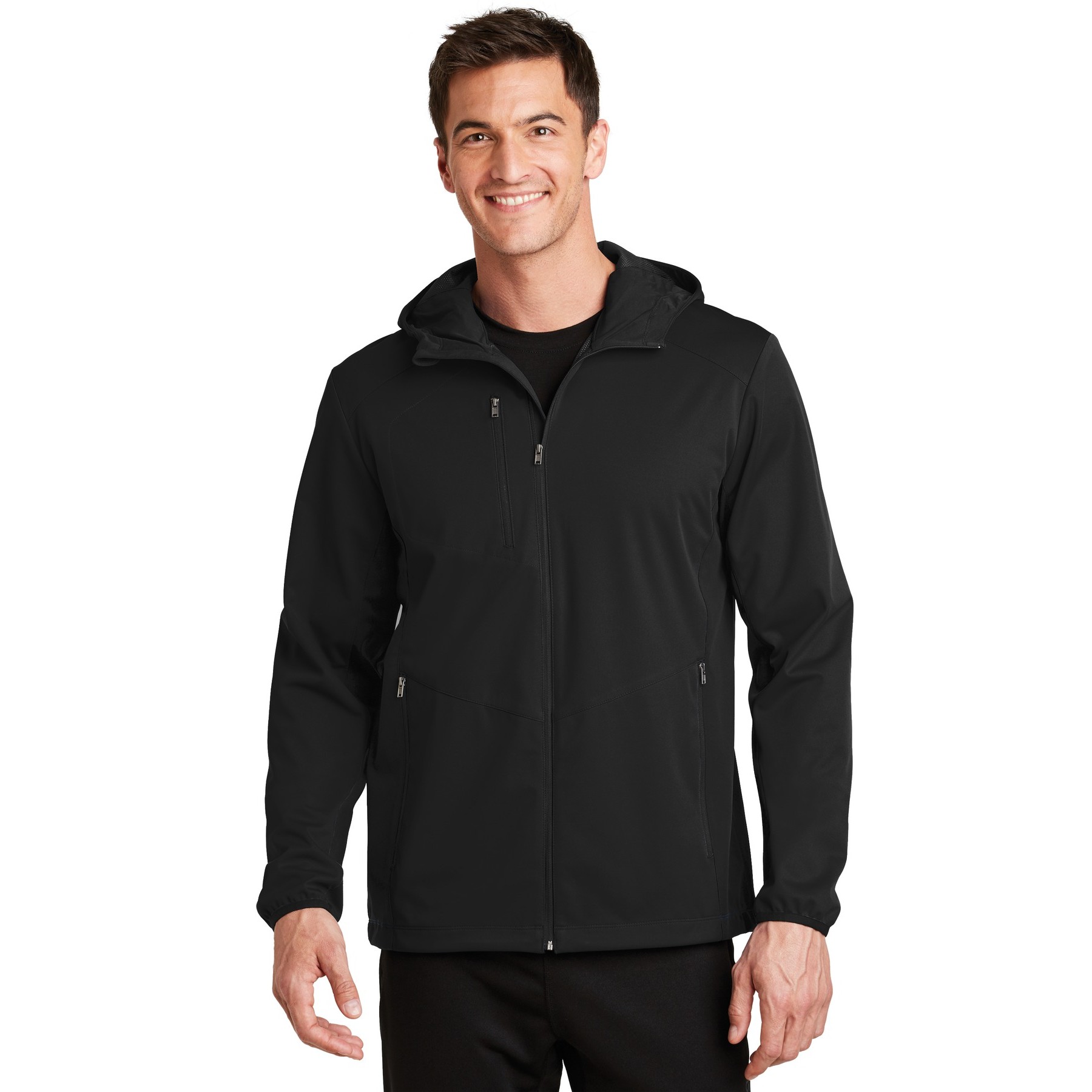 Active Hooded Soft Shell Jacket - Thumbnail Image