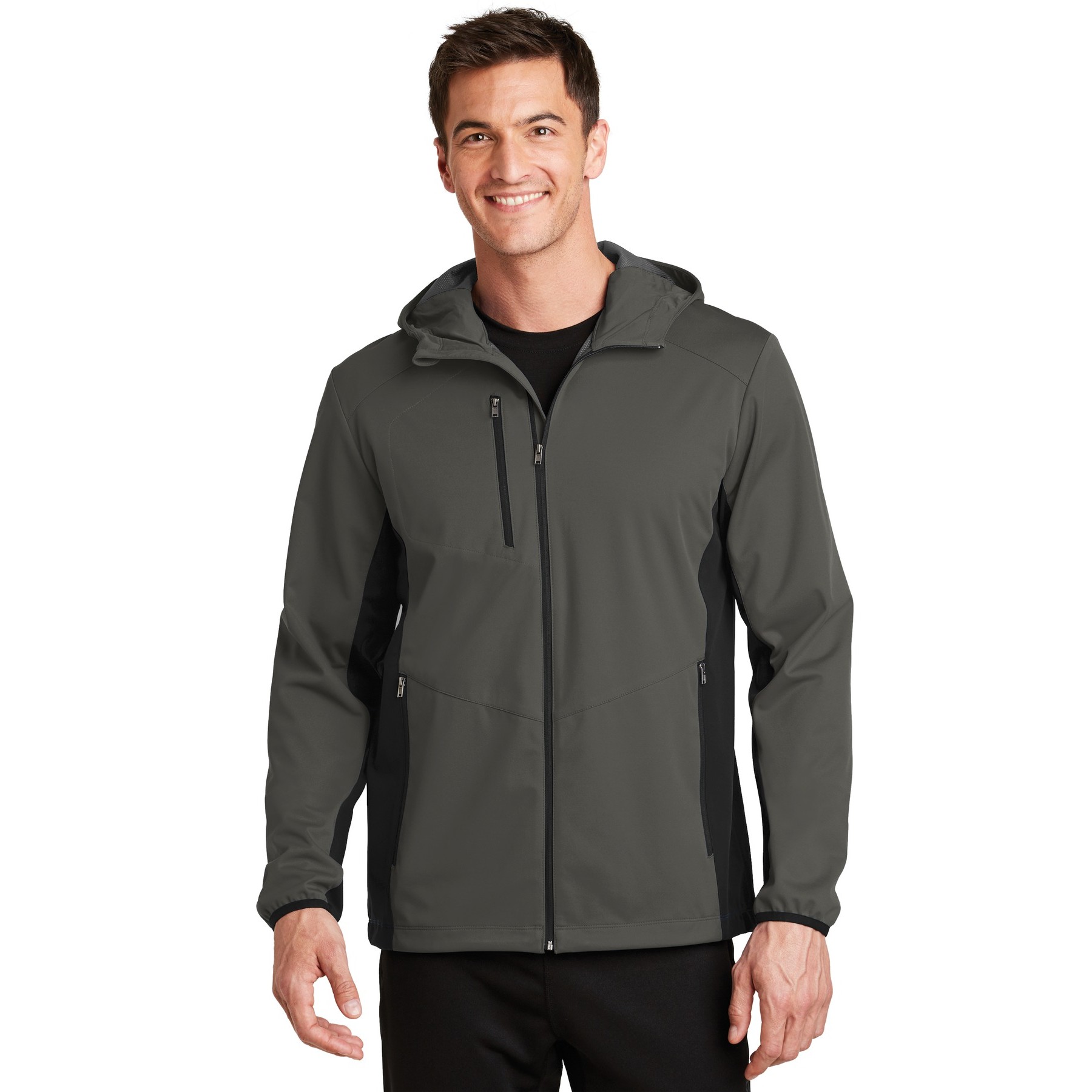 Active Hooded Soft Shell Jacket - Thumbnail Image