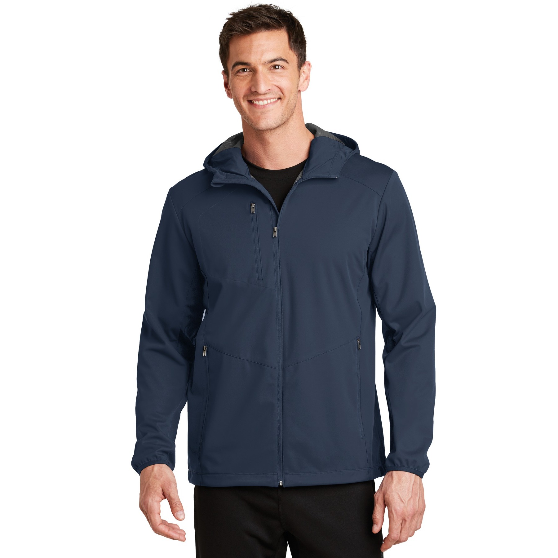 Active Hooded Soft Shell Jacket - Thumbnail Image