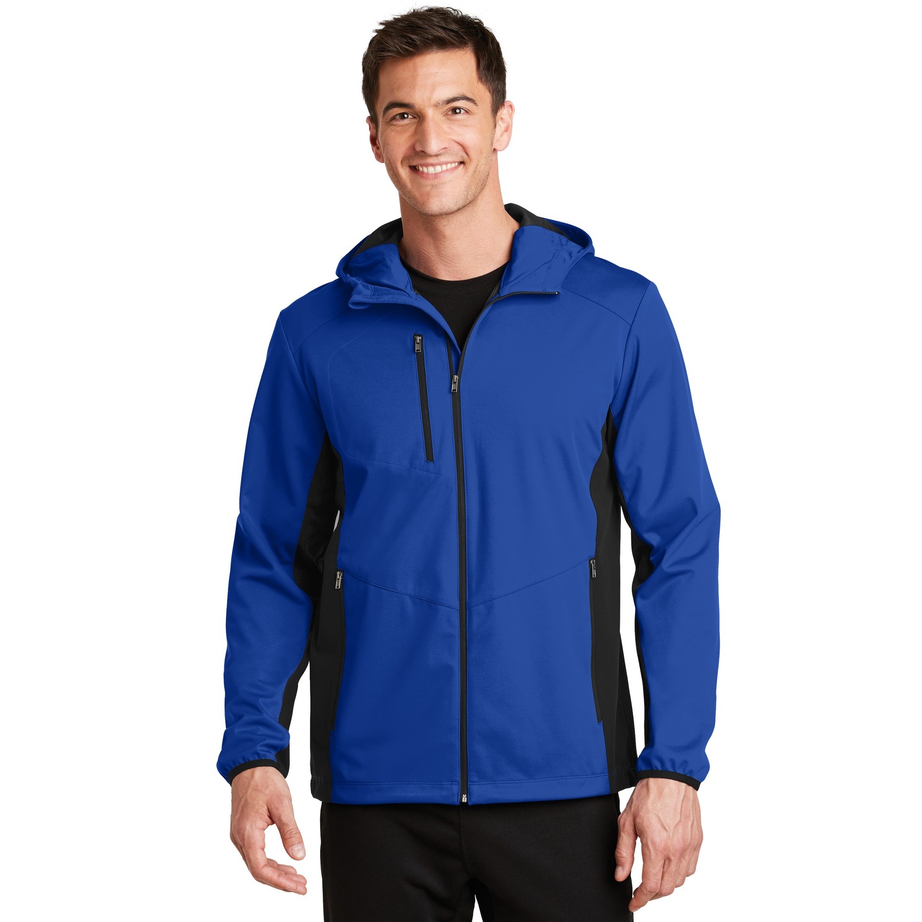 Active Hooded Soft Shell Jacket - Thumbnail Image