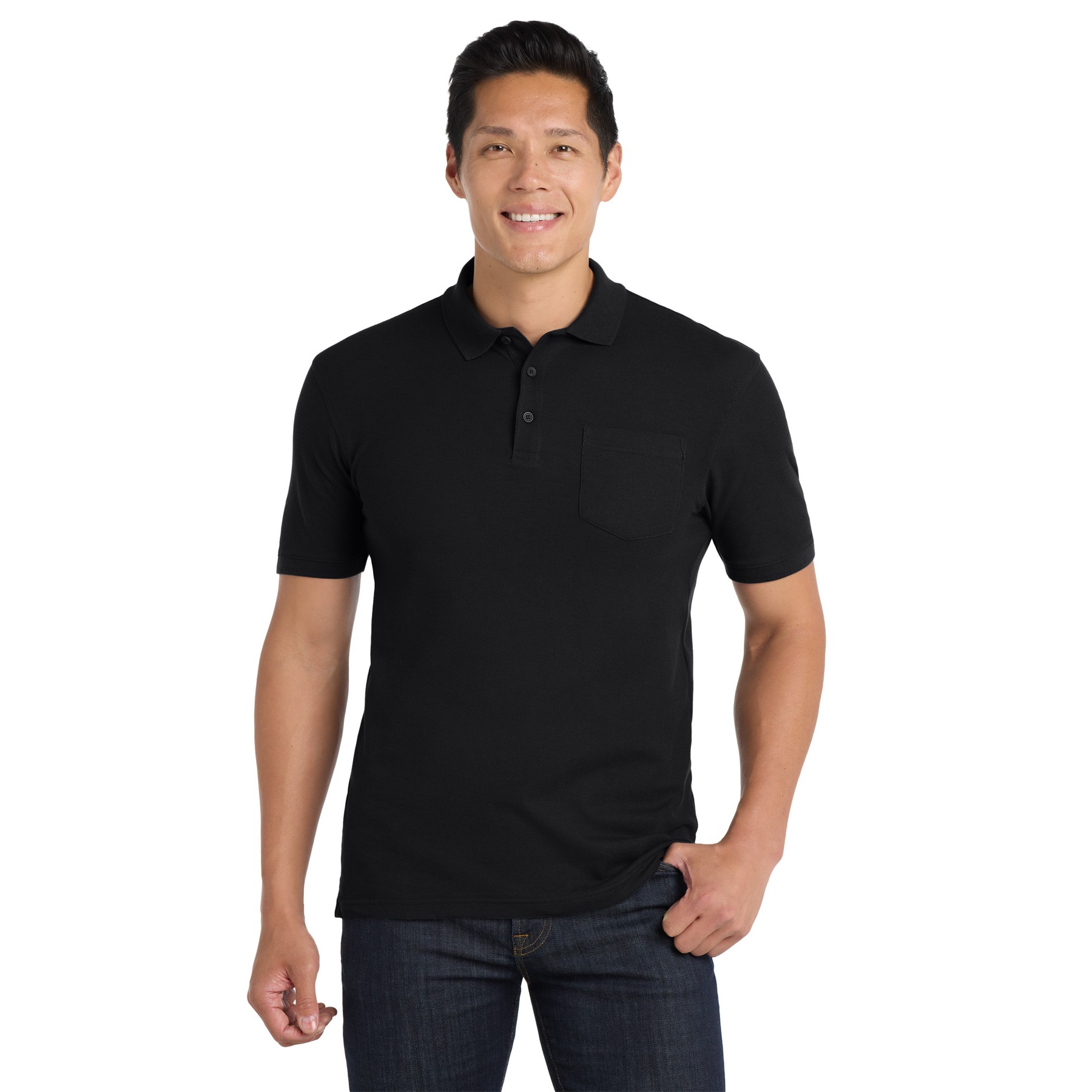 Core Classic Pique Pocket Polo - Thumbnail Image