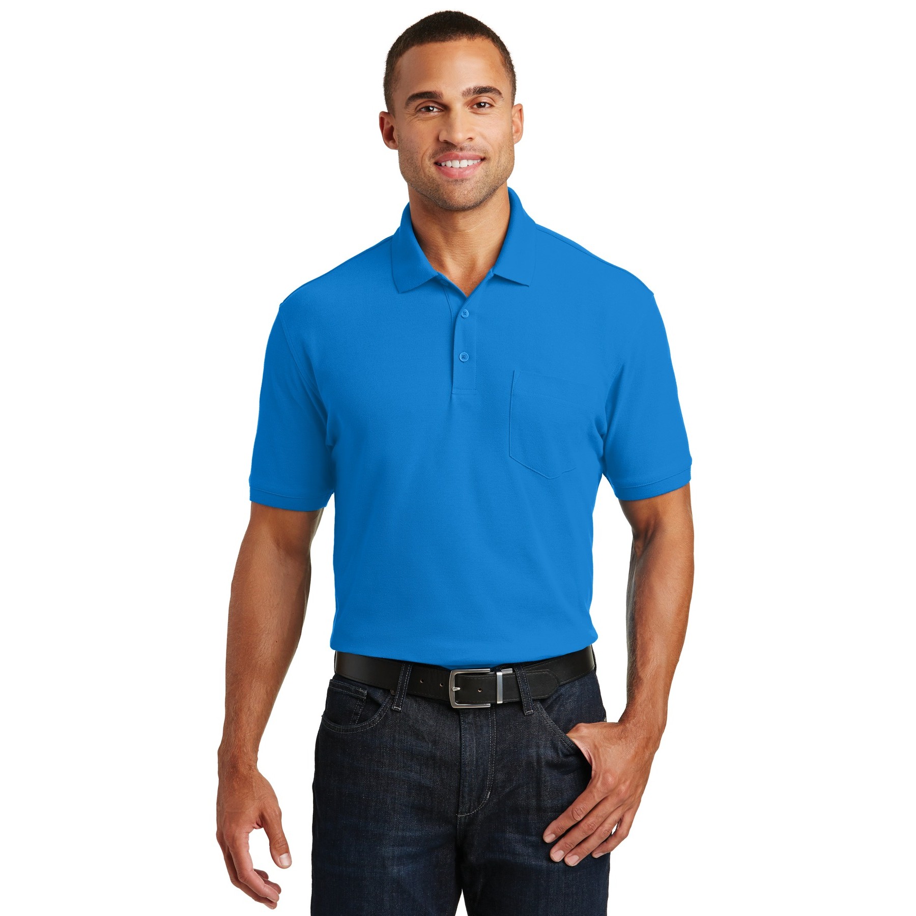 Core Classic Pique Pocket Polo - Thumbnail Image