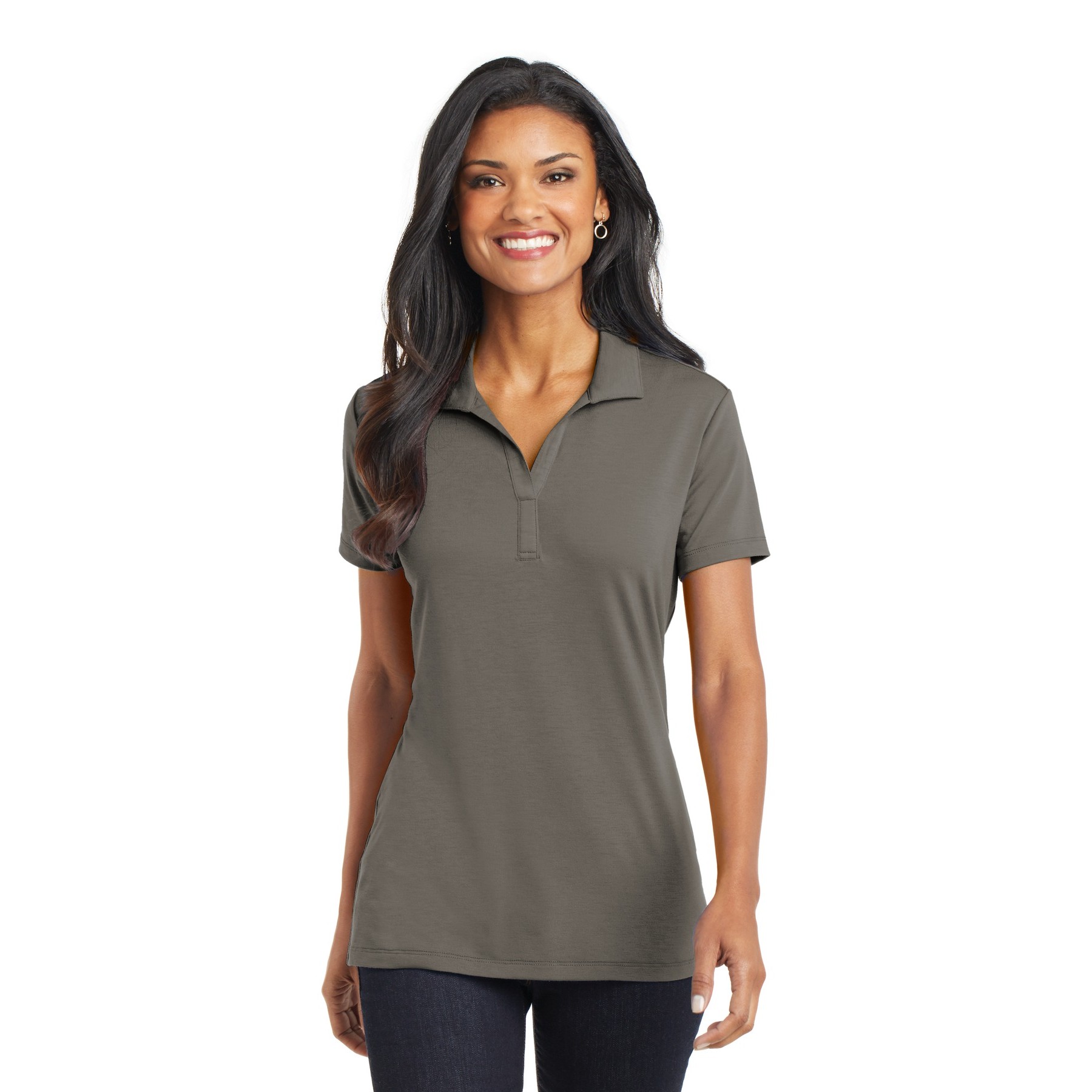 Women's Cotton Touch Performance Polo - Thumbnail Image