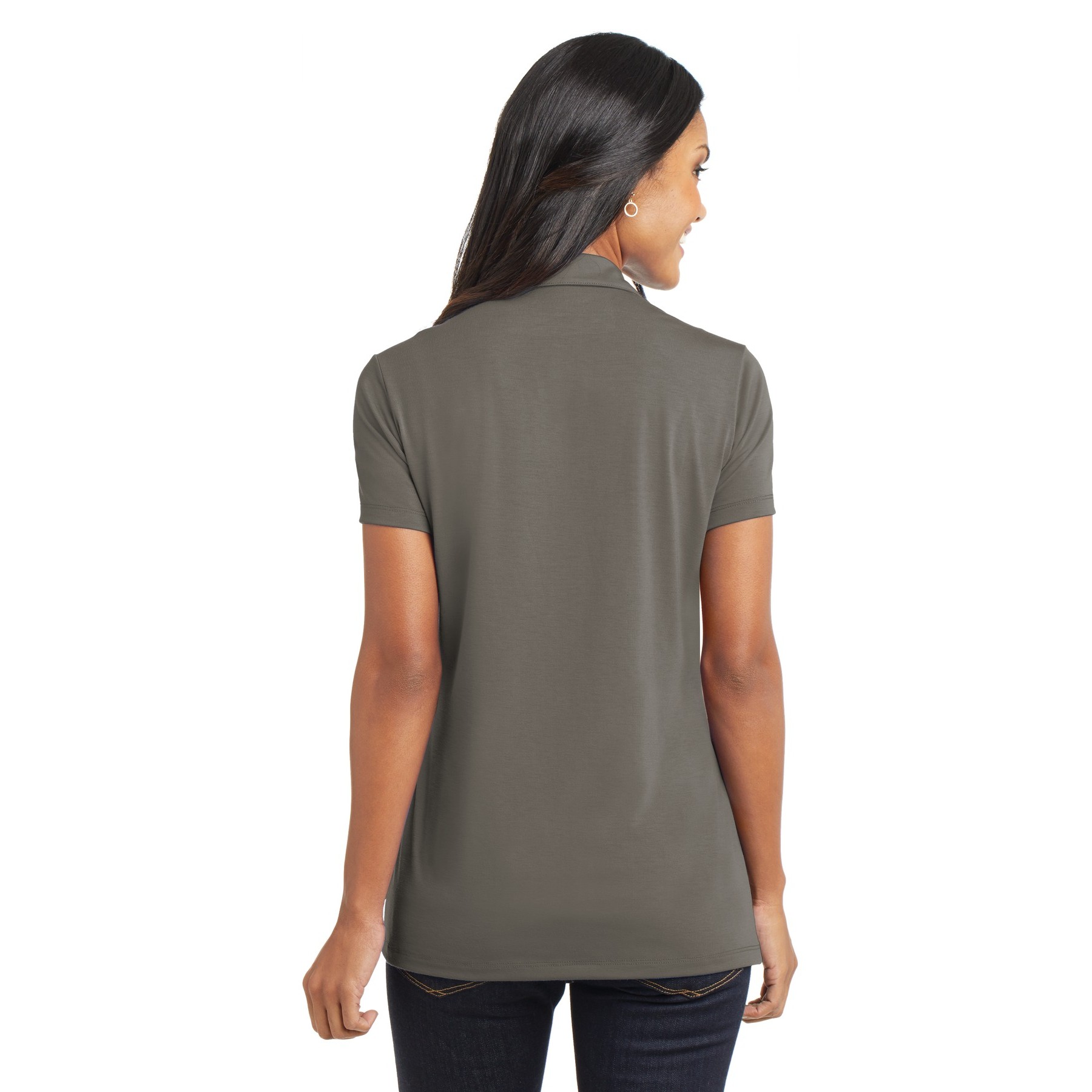 Women's Cotton Touch Performance Polo - Thumbnail Image