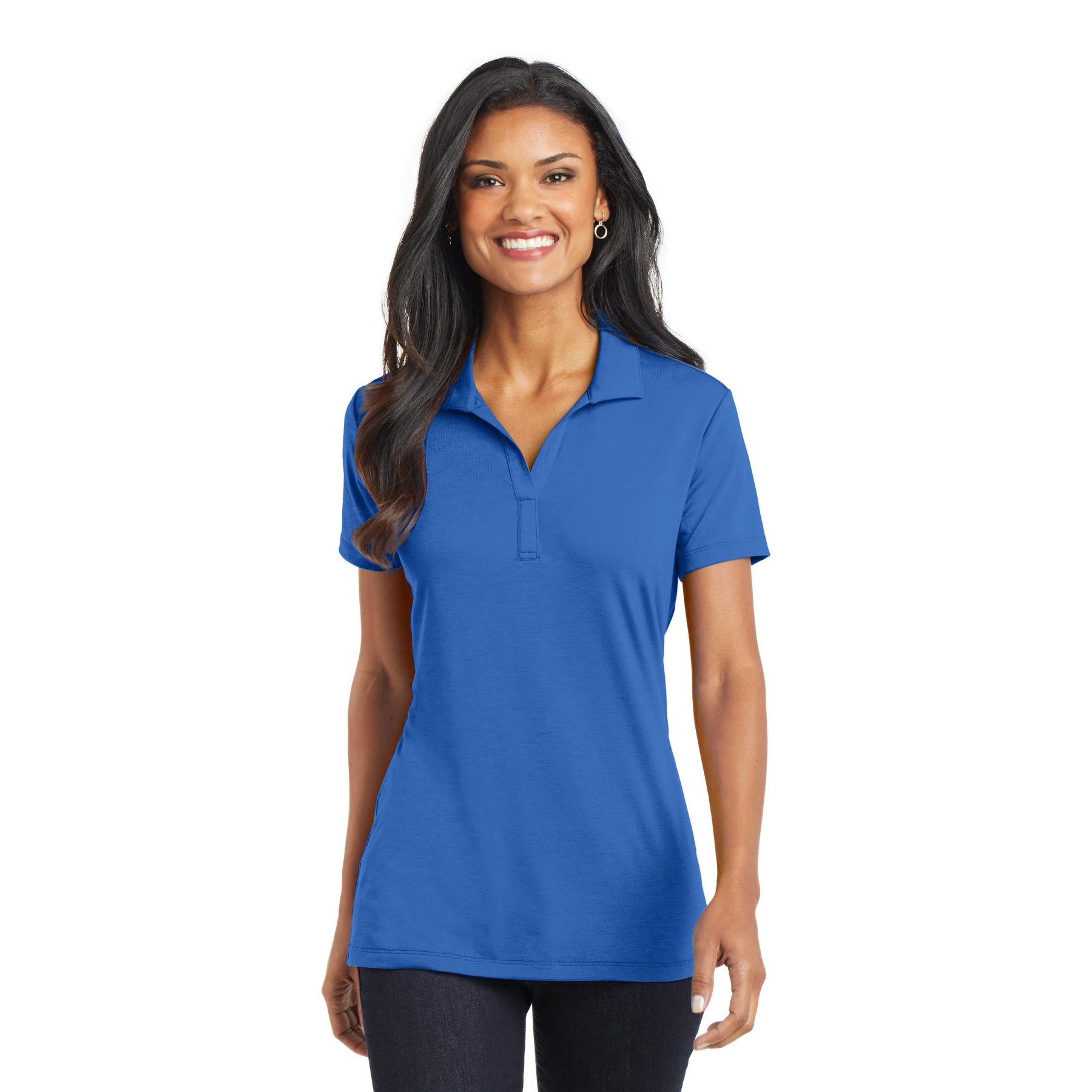 Women's Cotton Touch Performance Polo - Thumbnail Image