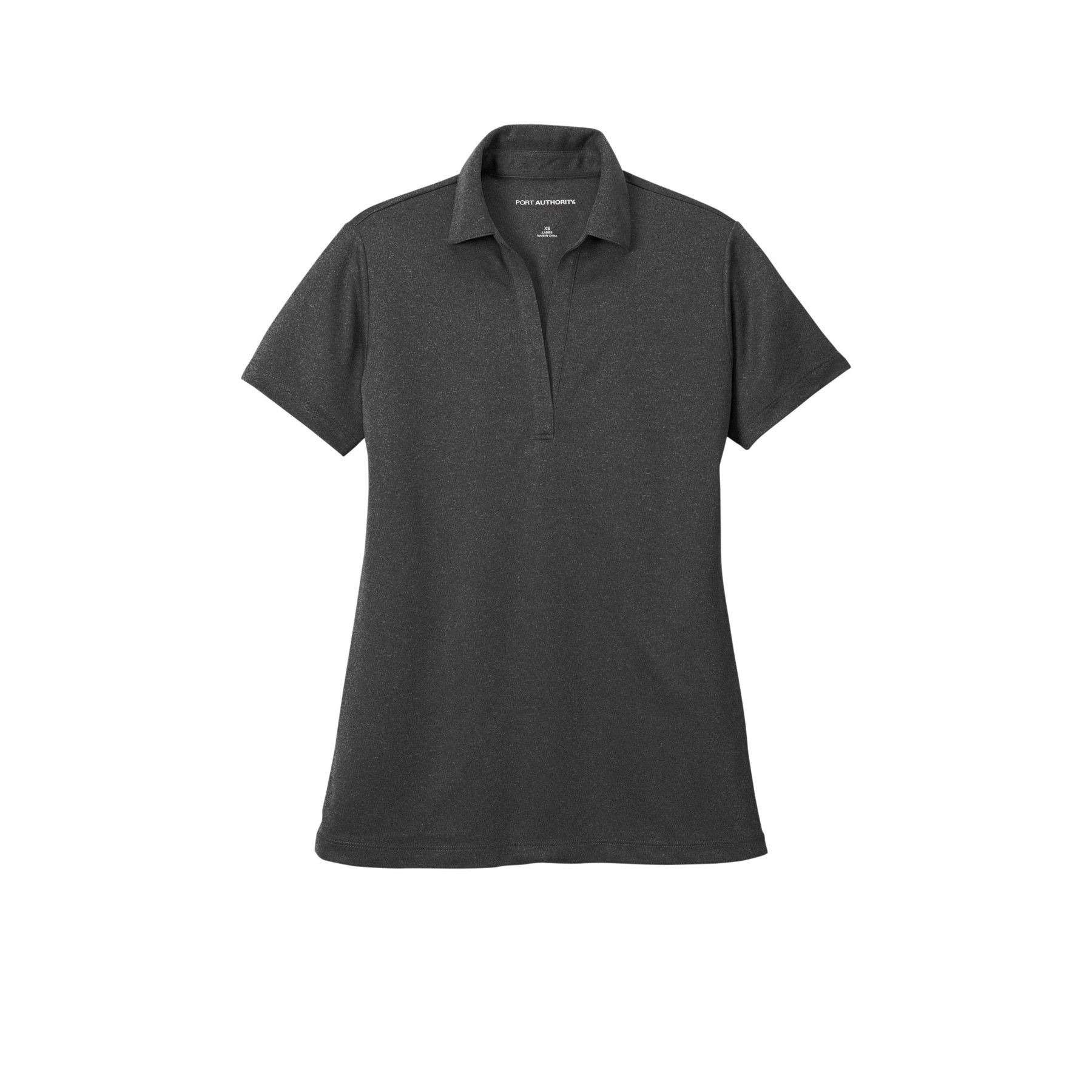 Women's Heathered Silk Touch Performance Polo - Thumbnail Image