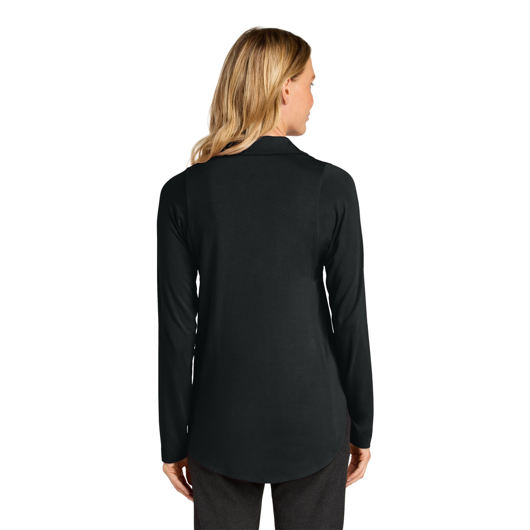 Women's Luxe Knit Button Tunic - Thumbnail Image