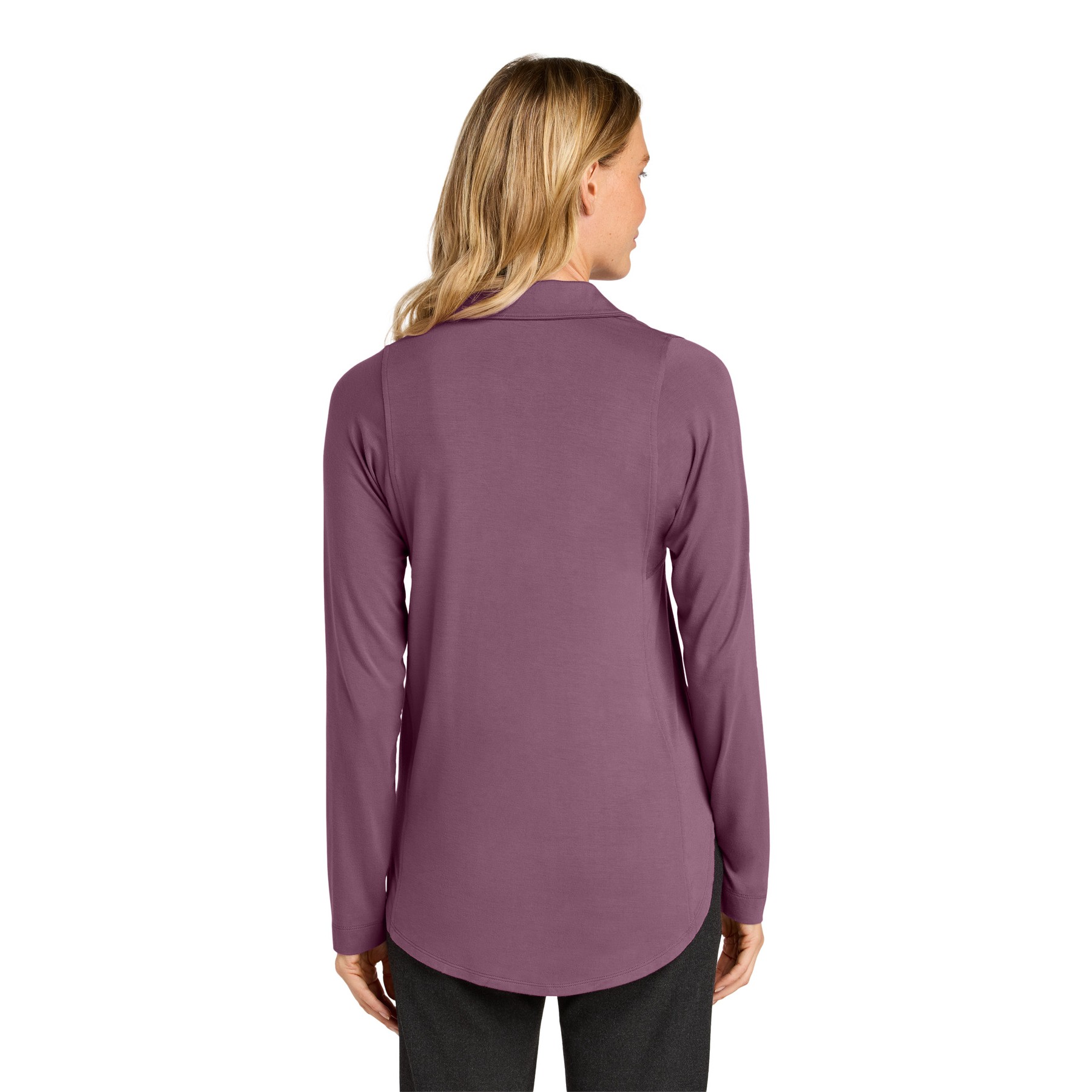 Women's Luxe Knit Button Tunic - Thumbnail Image