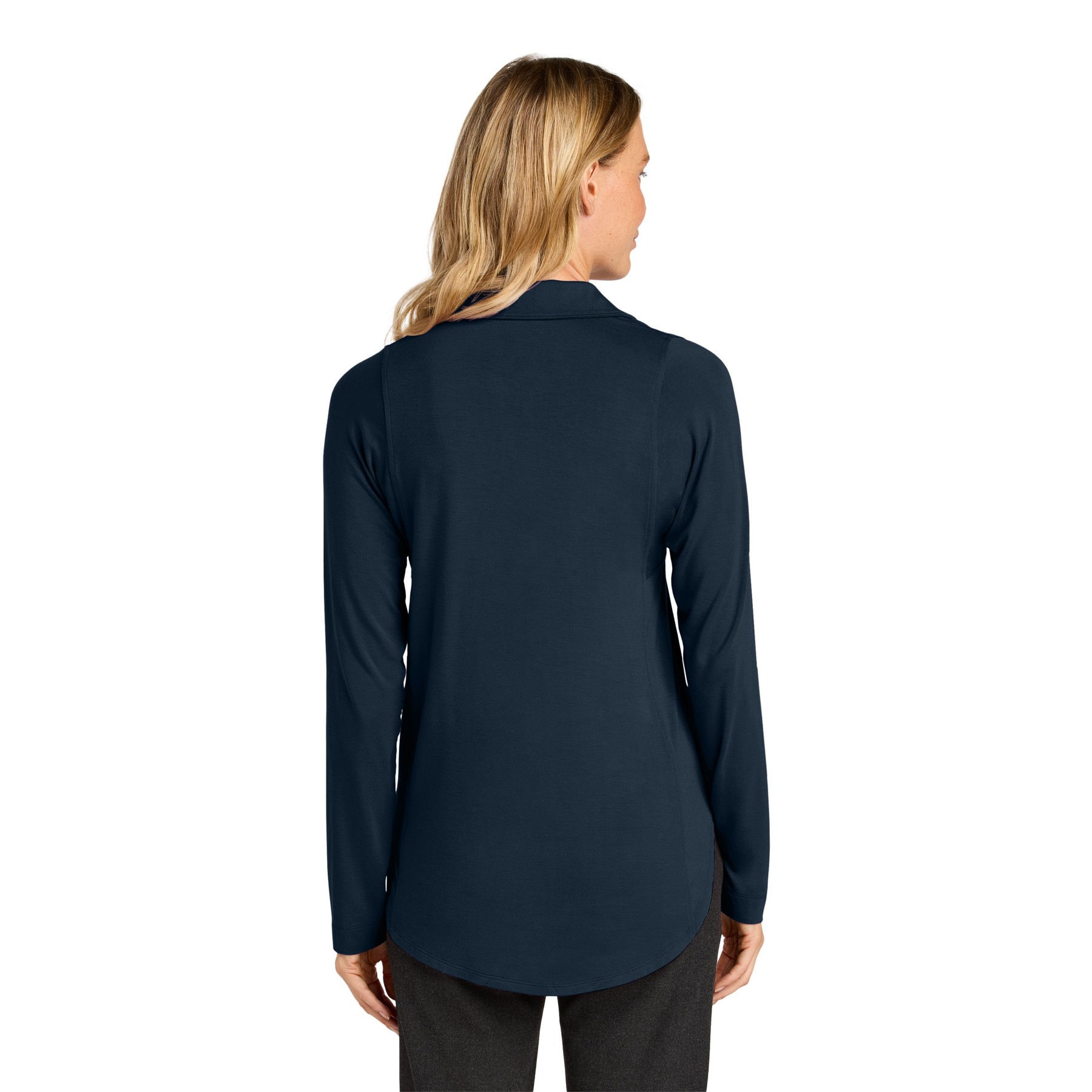 Women's Luxe Knit Button Tunic - Thumbnail Image