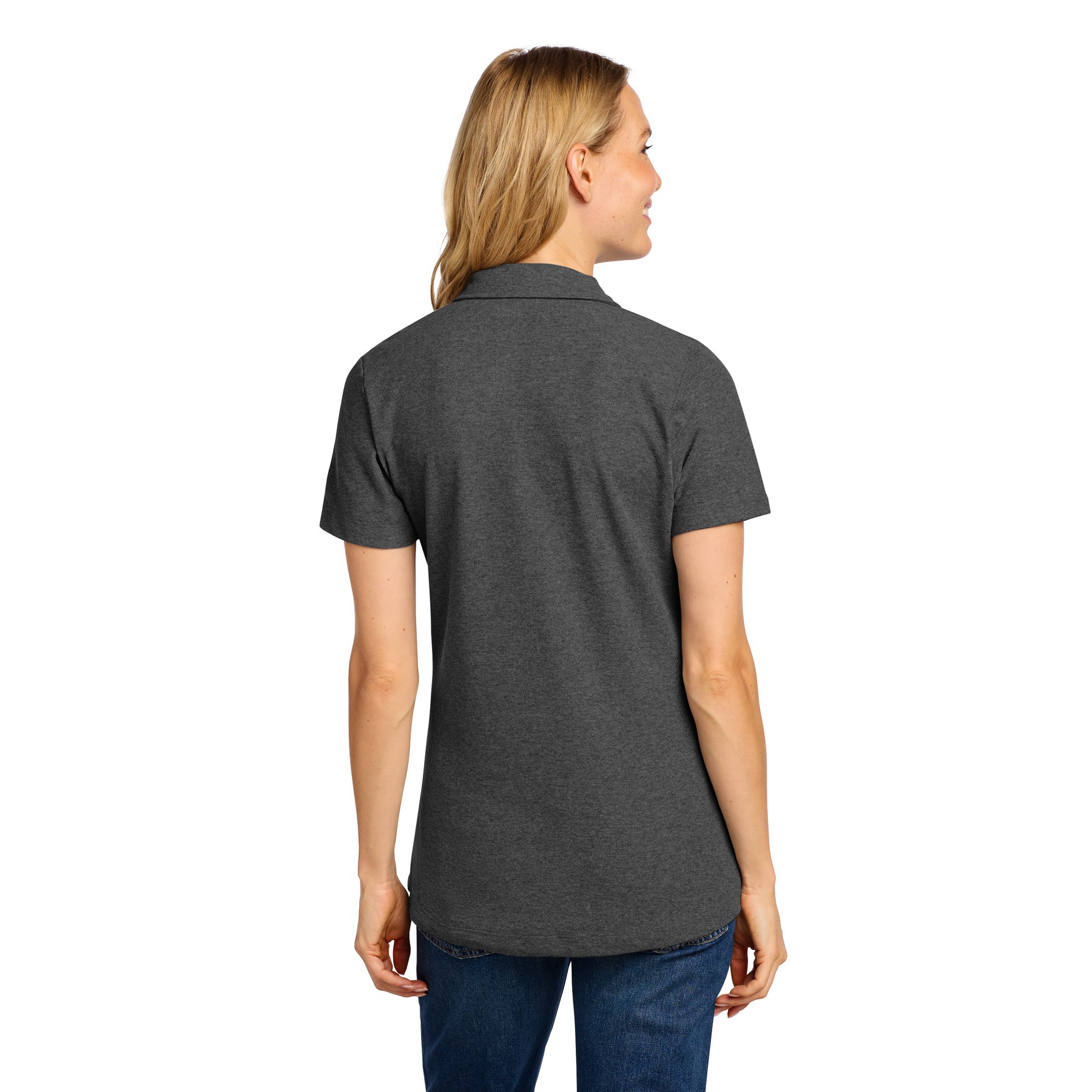 Women's C-FREE Cotton Blend Pique Polo - Thumbnail Image