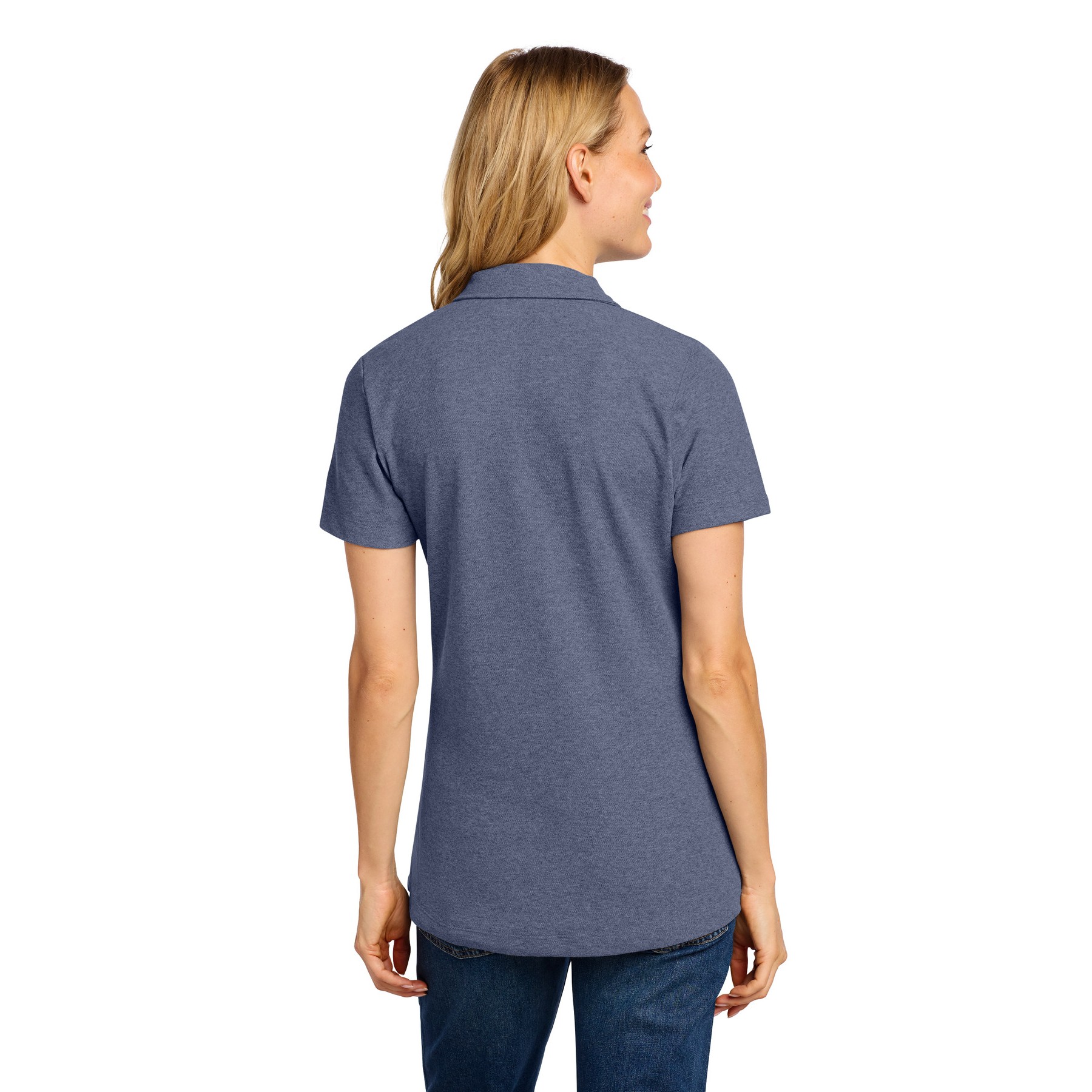 Women's C-FREE Cotton Blend Pique Polo - Thumbnail Image