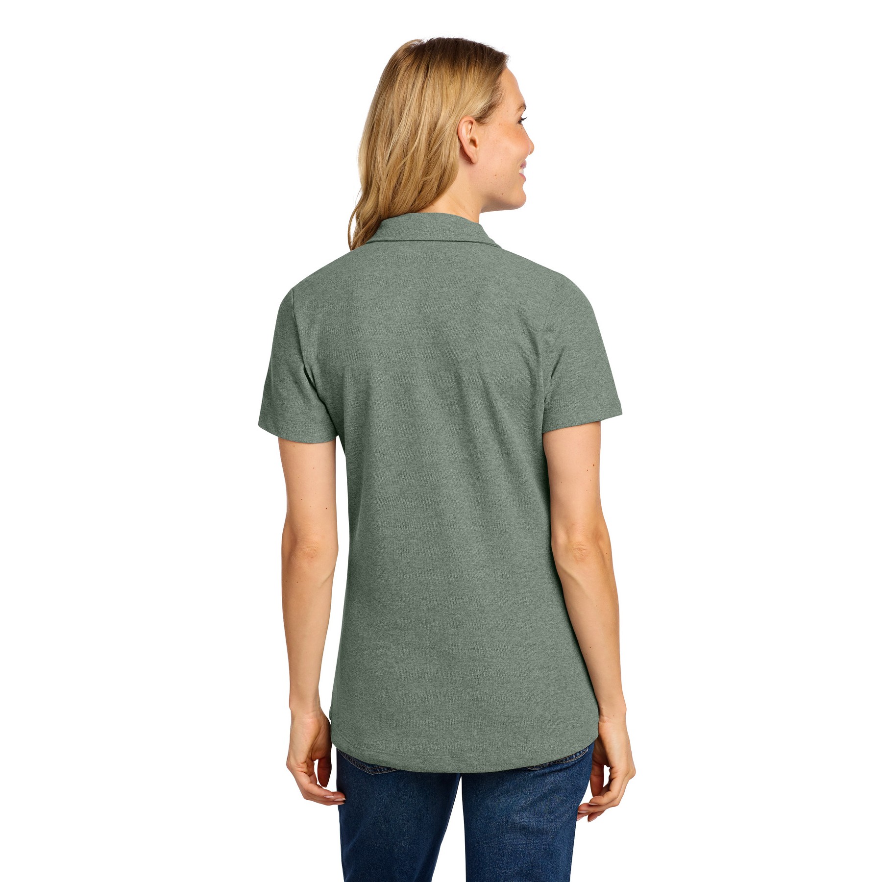 Women's C-FREE Cotton Blend Pique Polo - Thumbnail Image