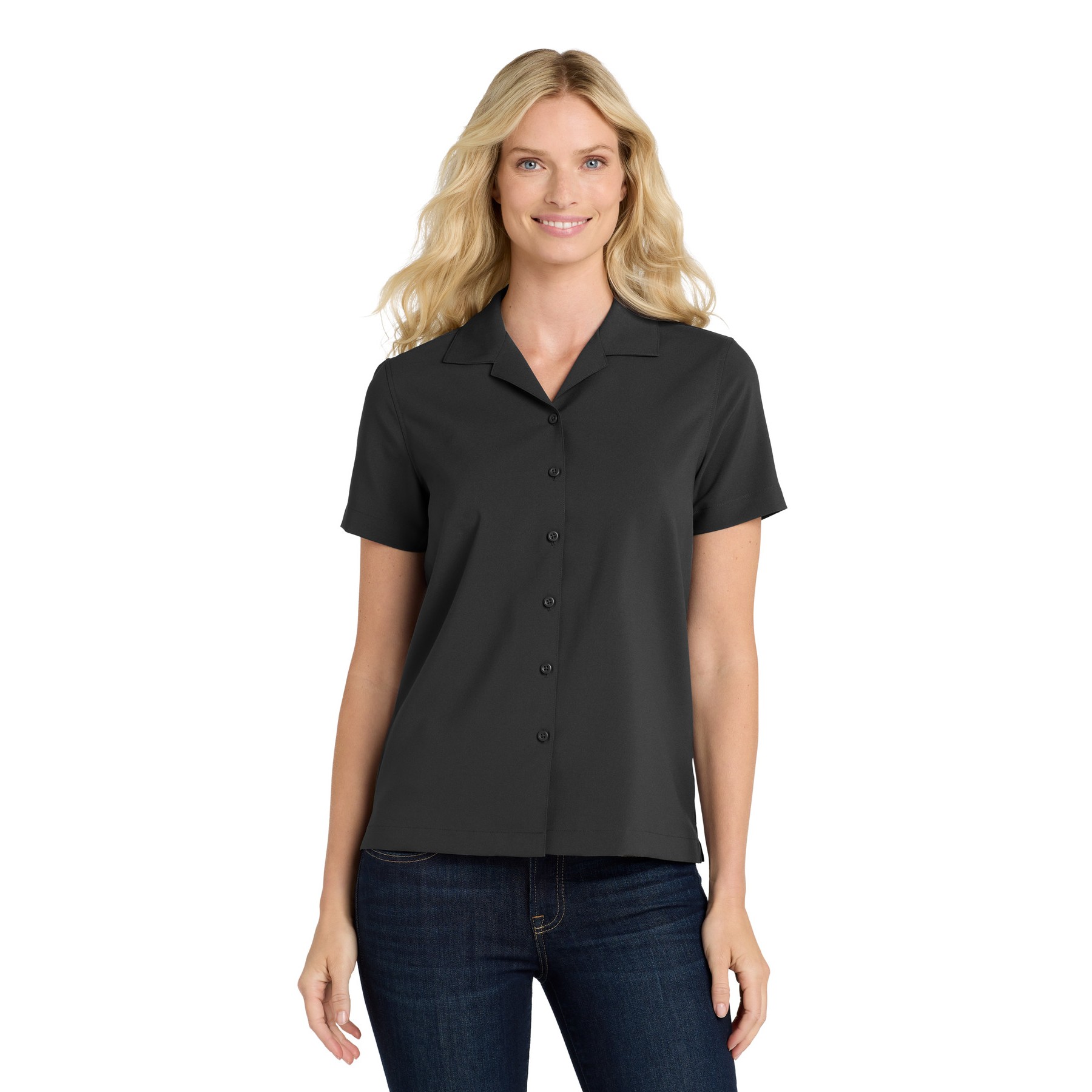 Women's Short Sleeve Performance Staff Shirt - Thumbnail Image