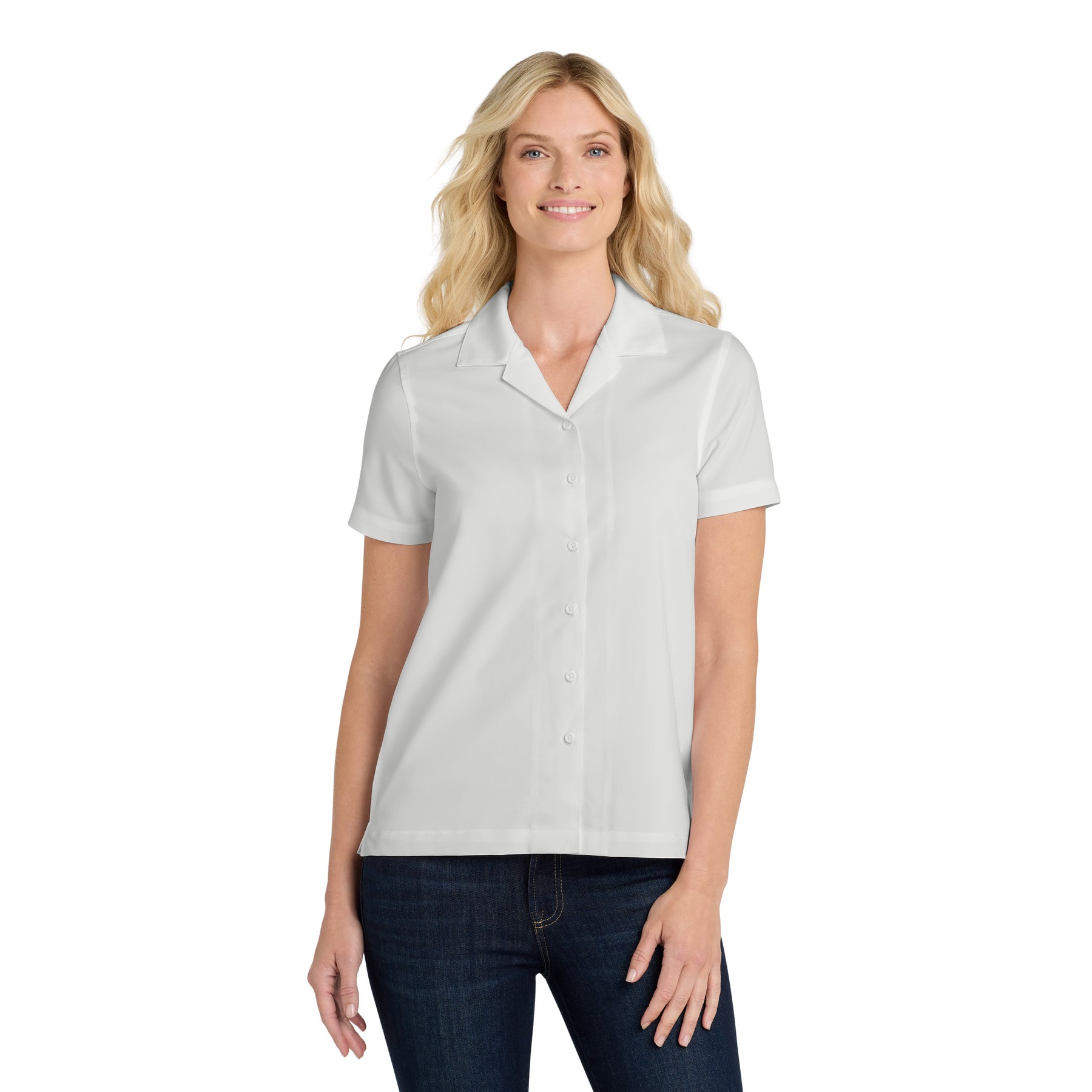 Women's Short Sleeve Performance Staff Shirt - Thumbnail Image
