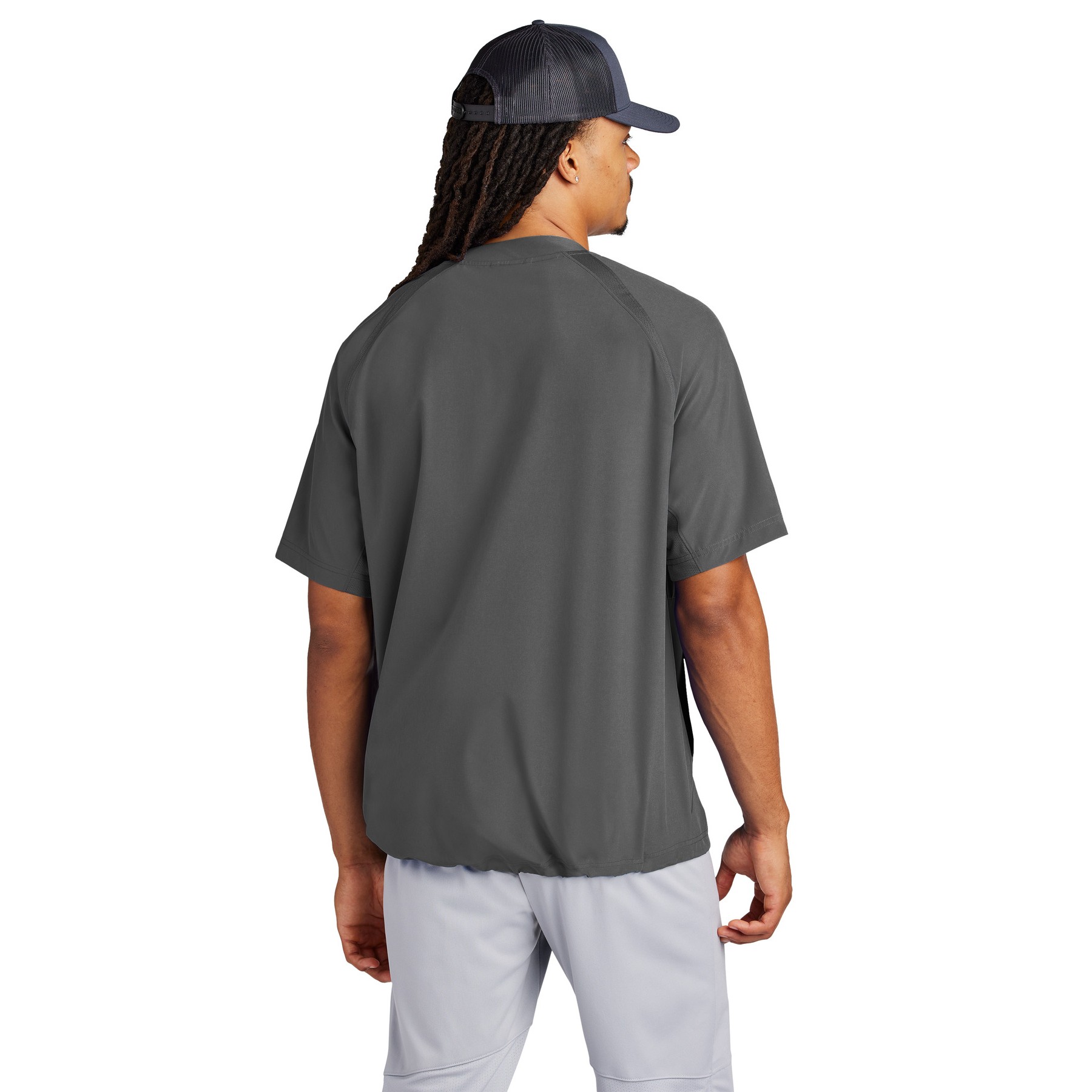 Repeat 1/2-Zip Short Sleeve Jacket - Thumbnail Image