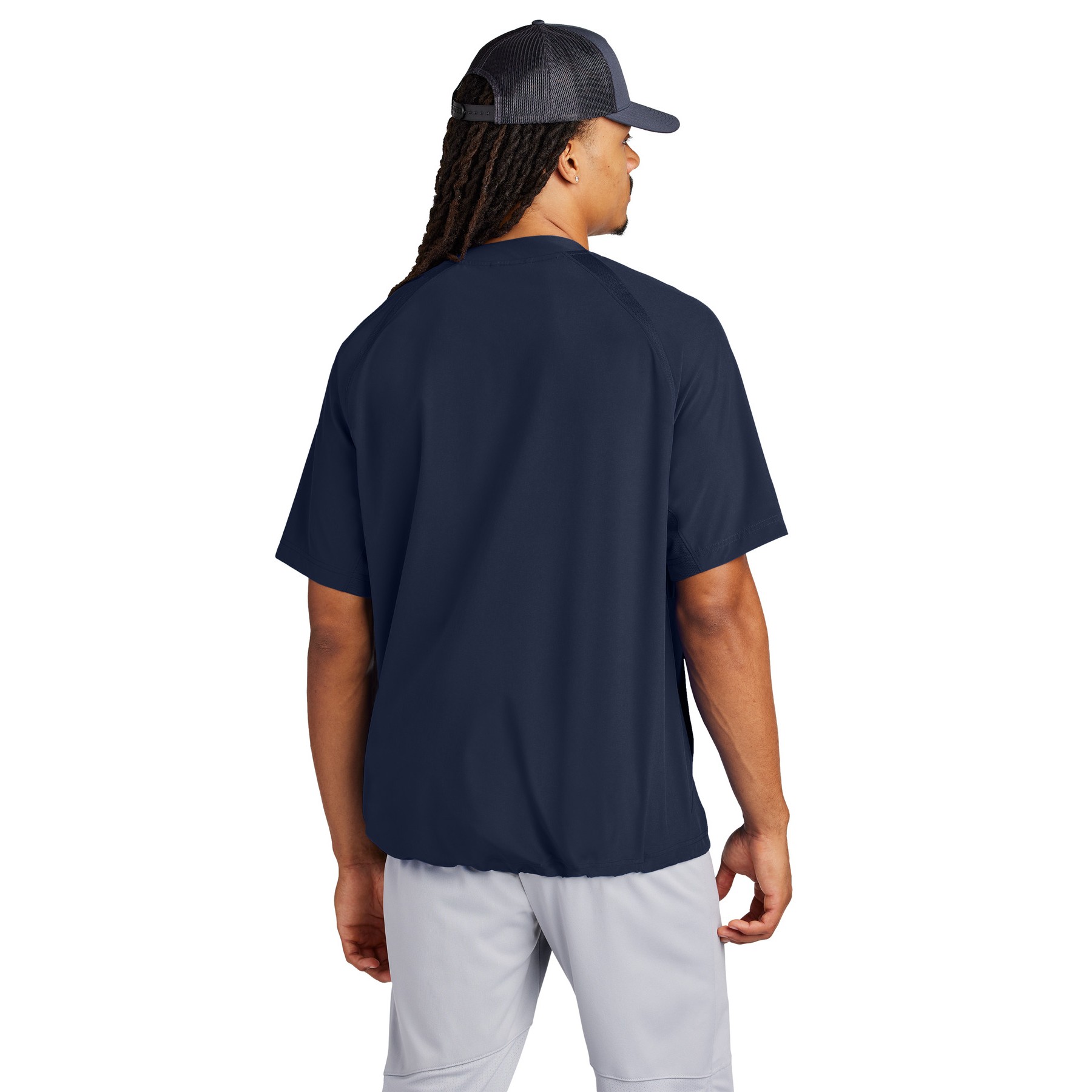 Repeat 1/2-Zip Short Sleeve Jacket - Thumbnail Image