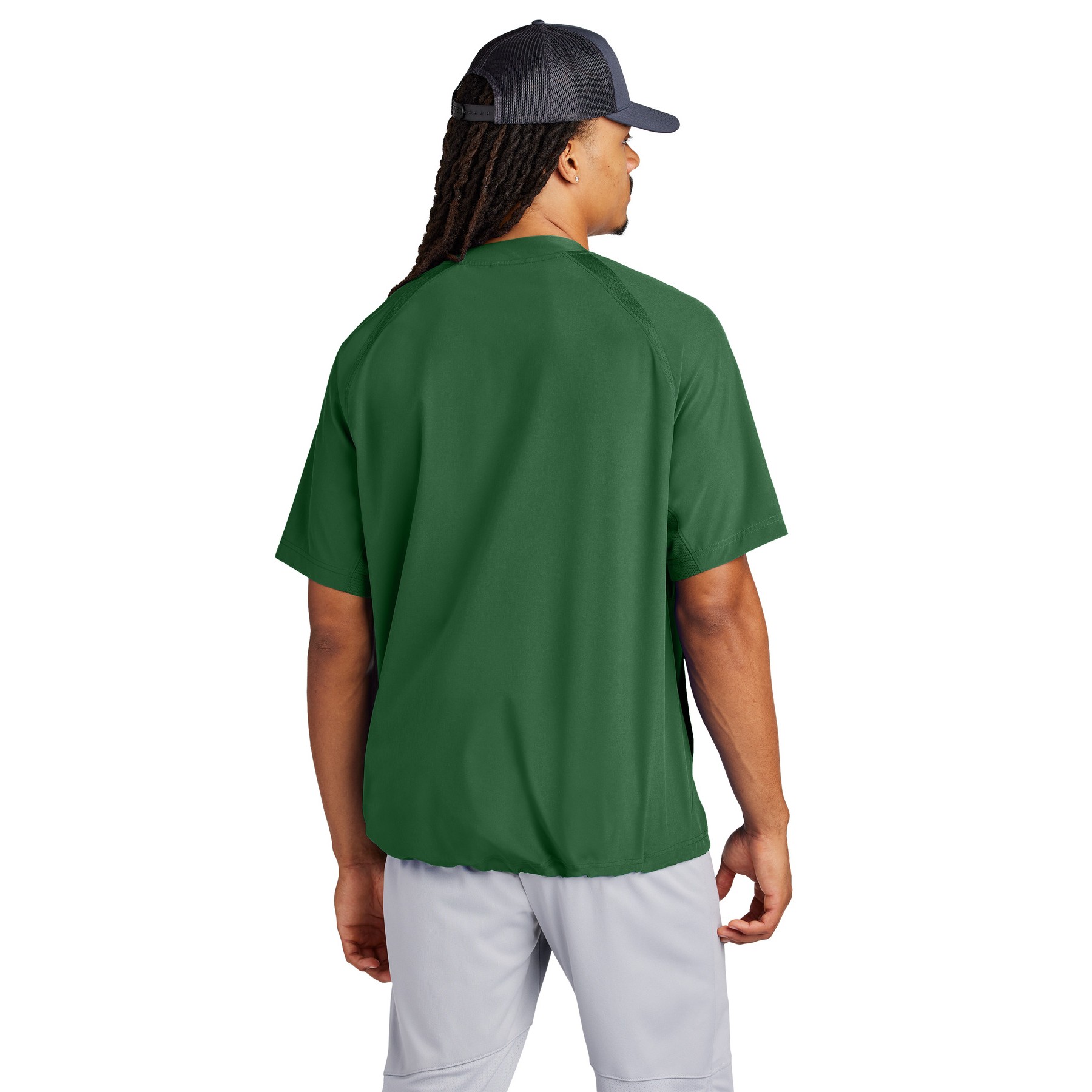 Repeat 1/2-Zip Short Sleeve Jacket - Thumbnail Image