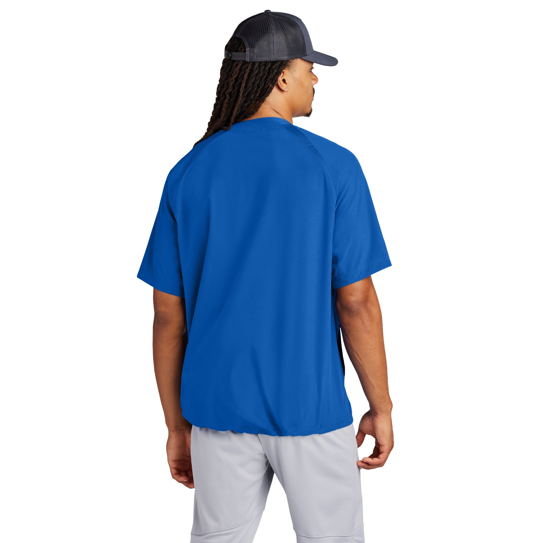 Repeat 1/2-Zip Short Sleeve Jacket - Thumbnail Image