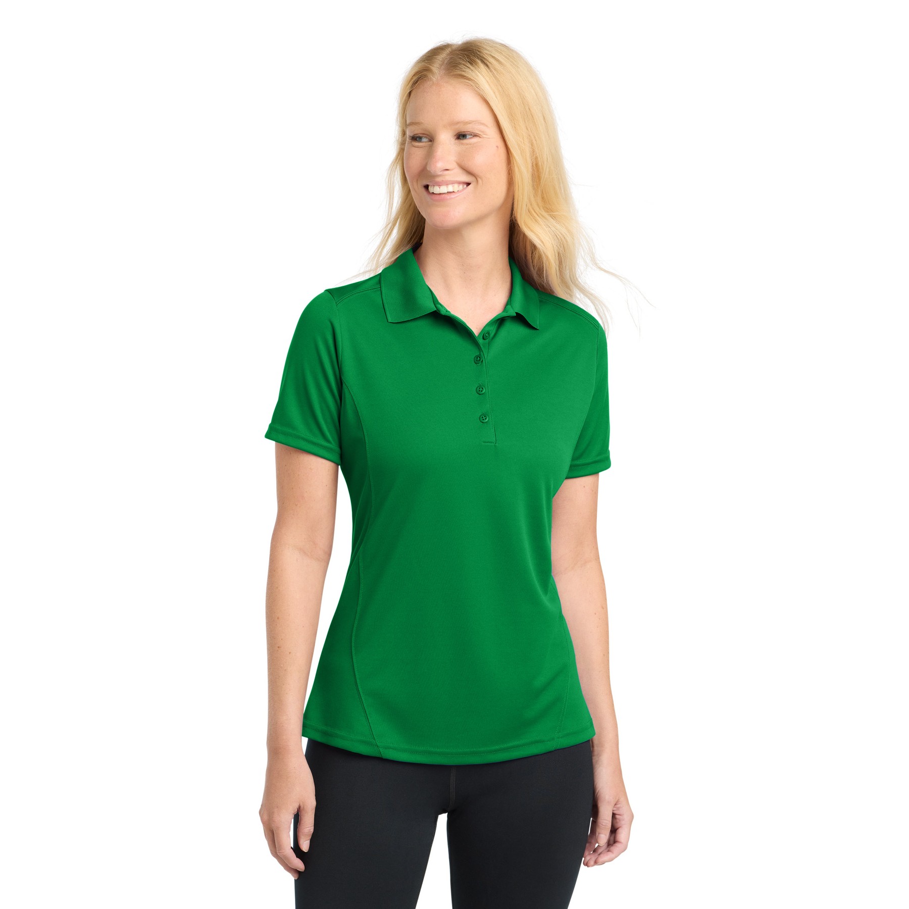 Women's Dry Zone Raglan Accent Polo - Thumbnail Image