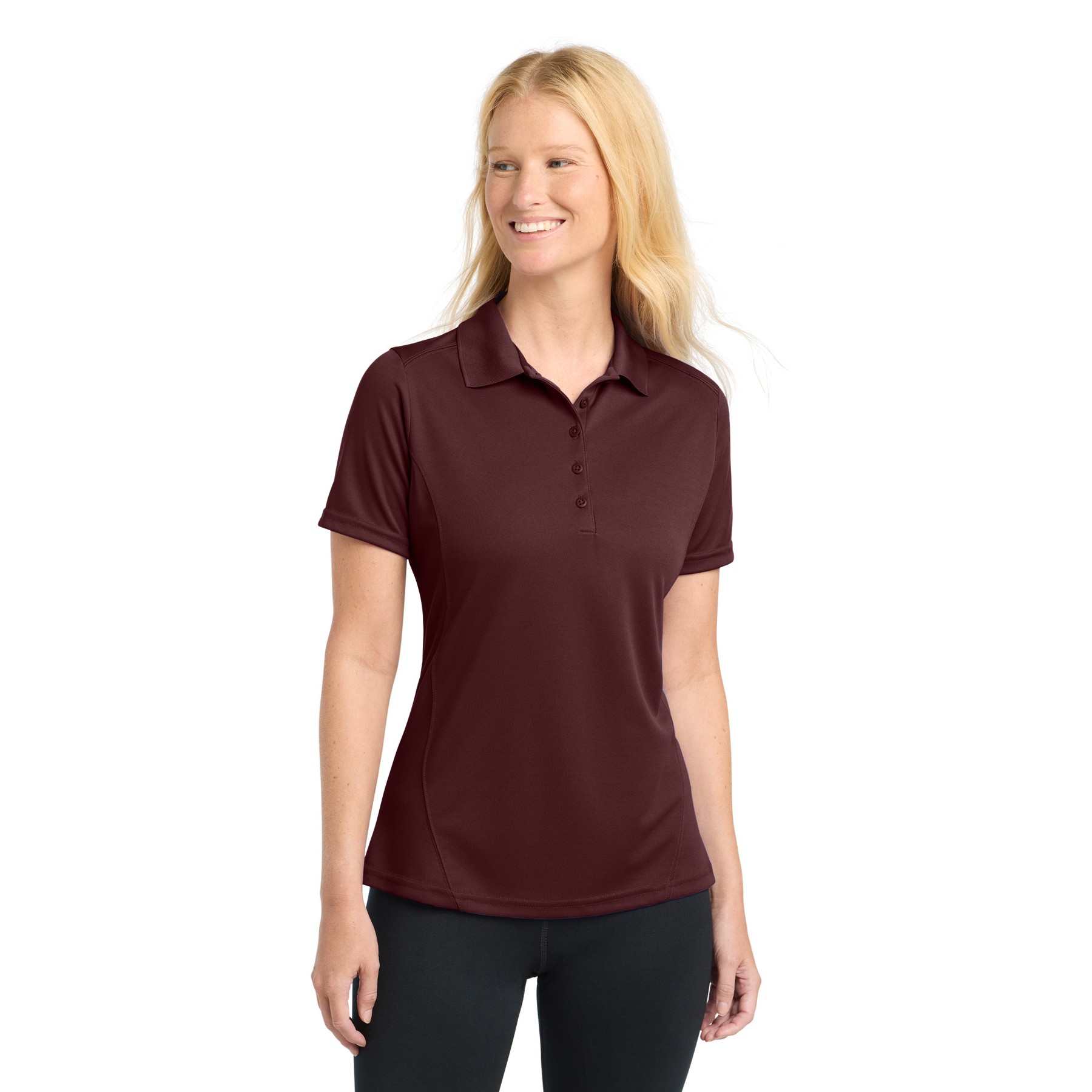 Women's Dry Zone Raglan Accent Polo - Thumbnail Image