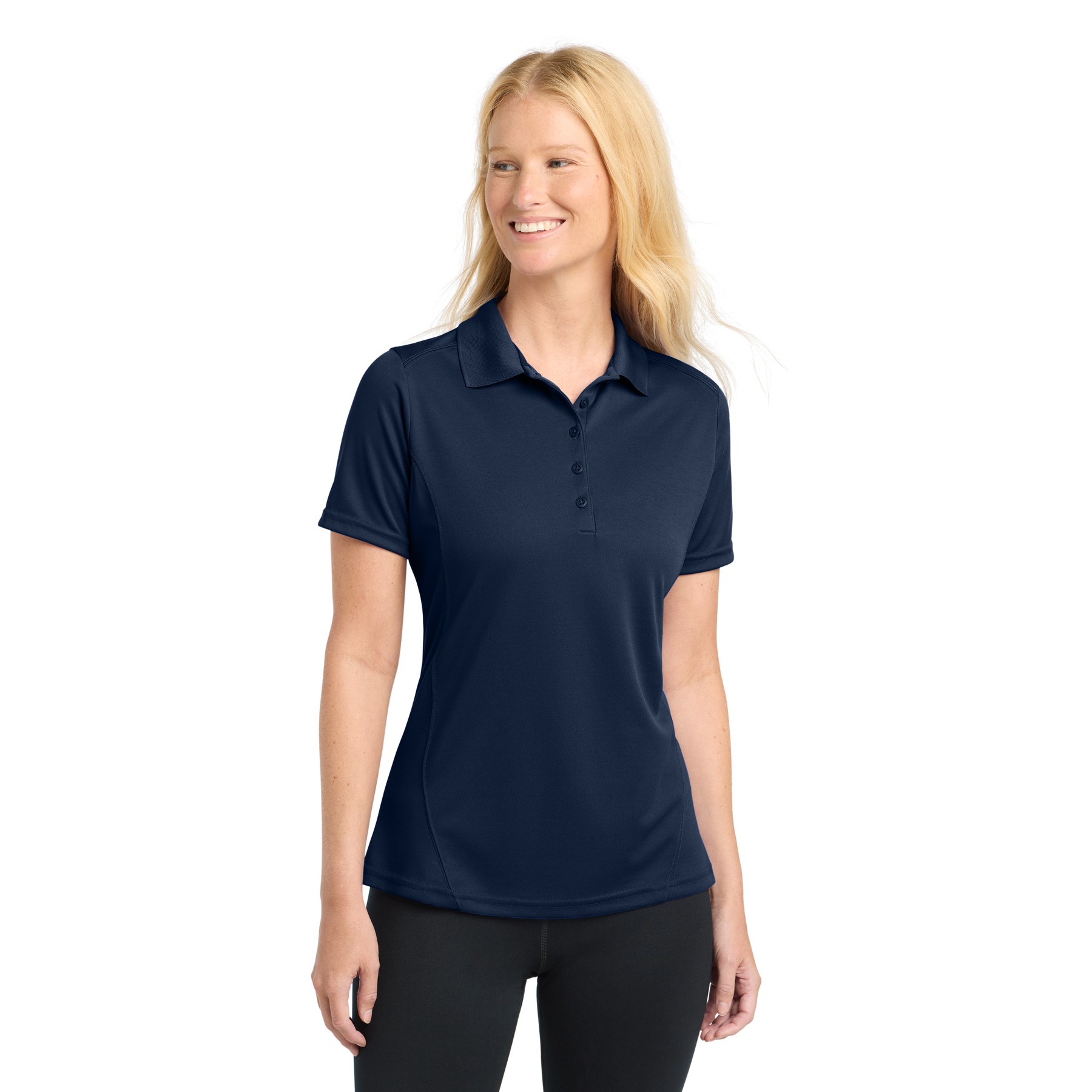 Women's Dry Zone Raglan Accent Polo - Thumbnail Image