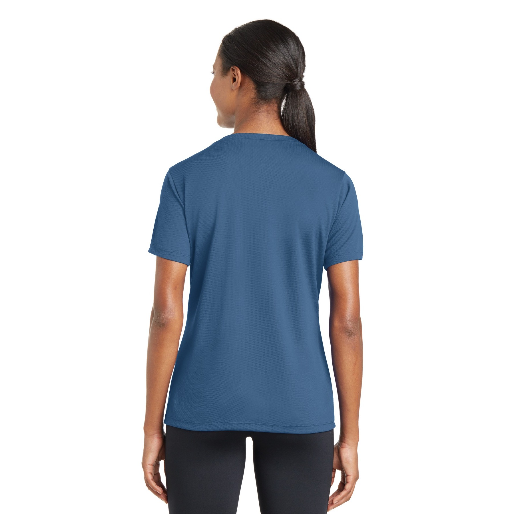 Women's PosiCharge RacerMesh V-Neck Tee - Thumbnail Image