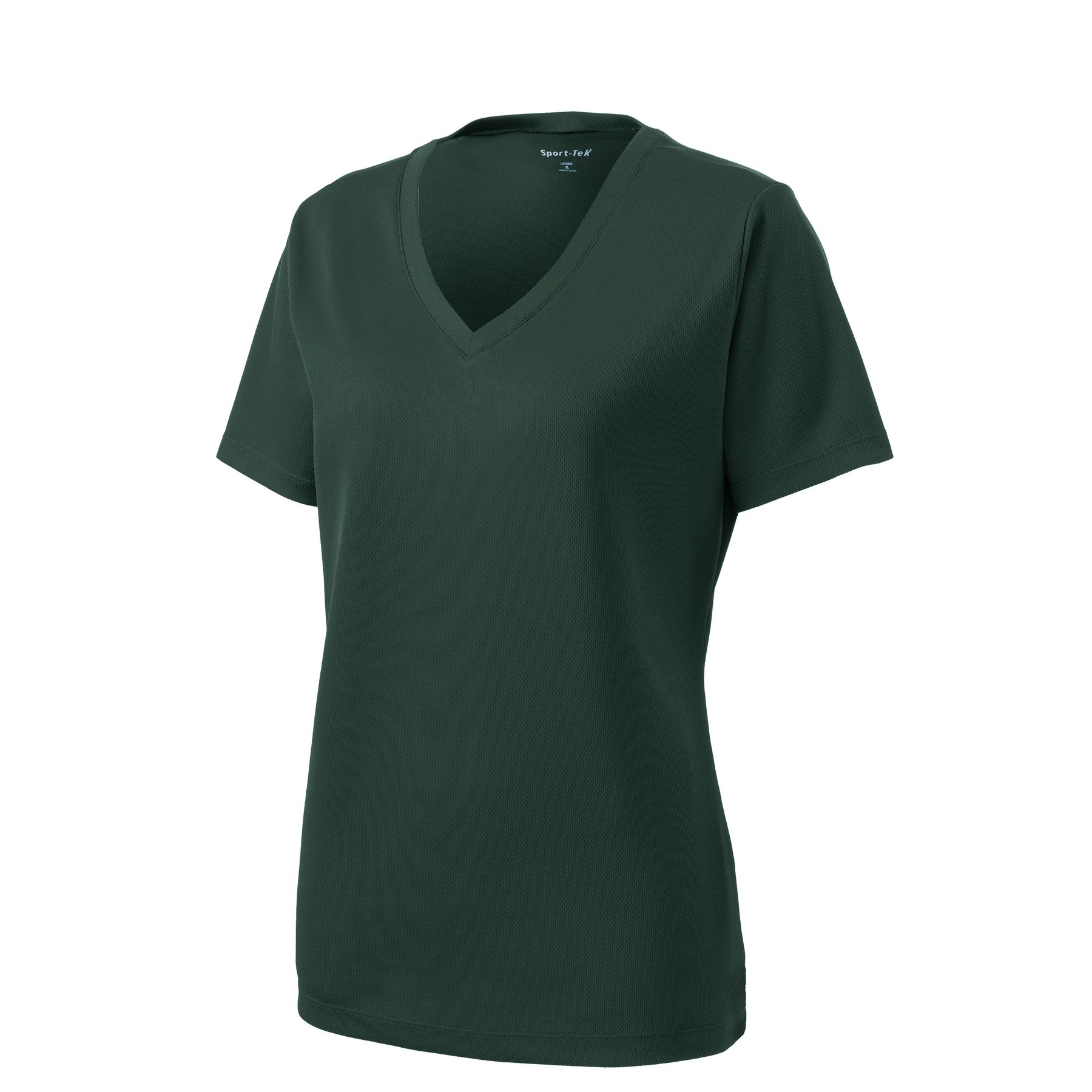 Women's PosiCharge RacerMesh V-Neck Tee - Thumbnail Image