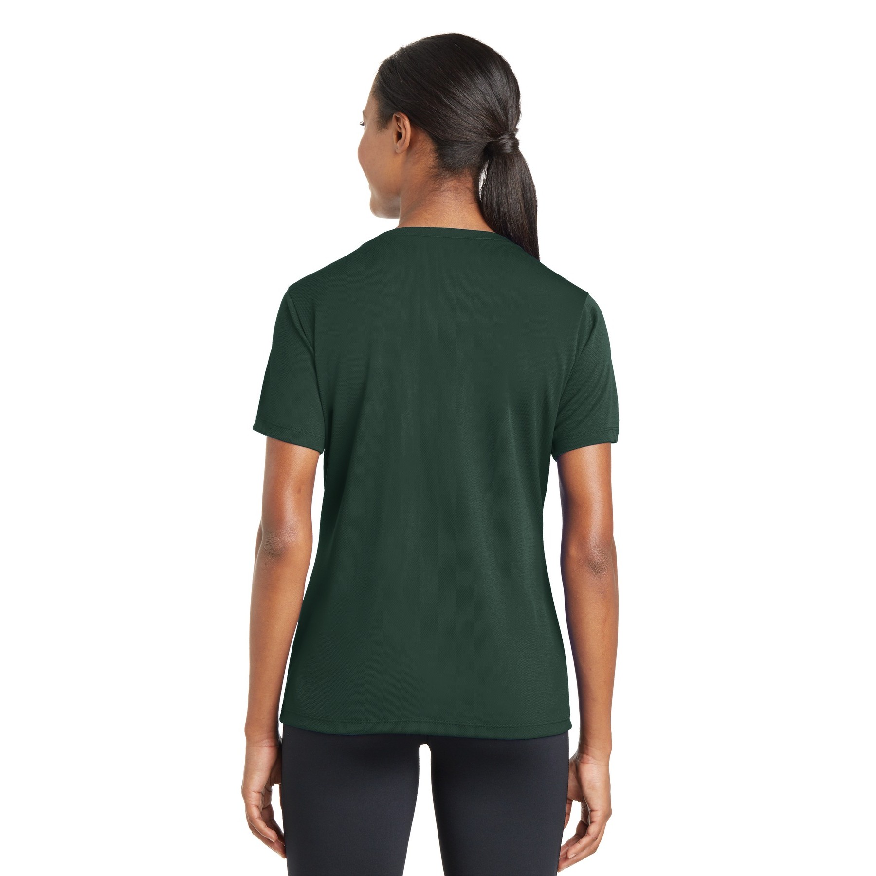 Women's PosiCharge RacerMesh V-Neck Tee - Thumbnail Image