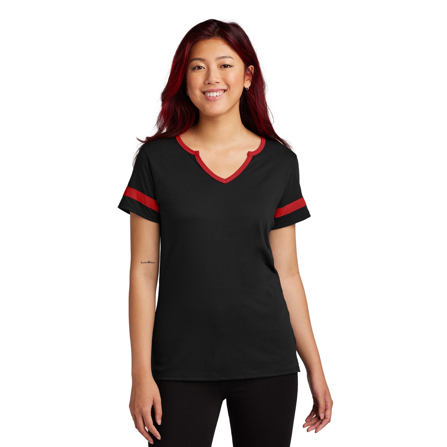 Women's Halftime Notch Neck Tee - Thumbnail Image