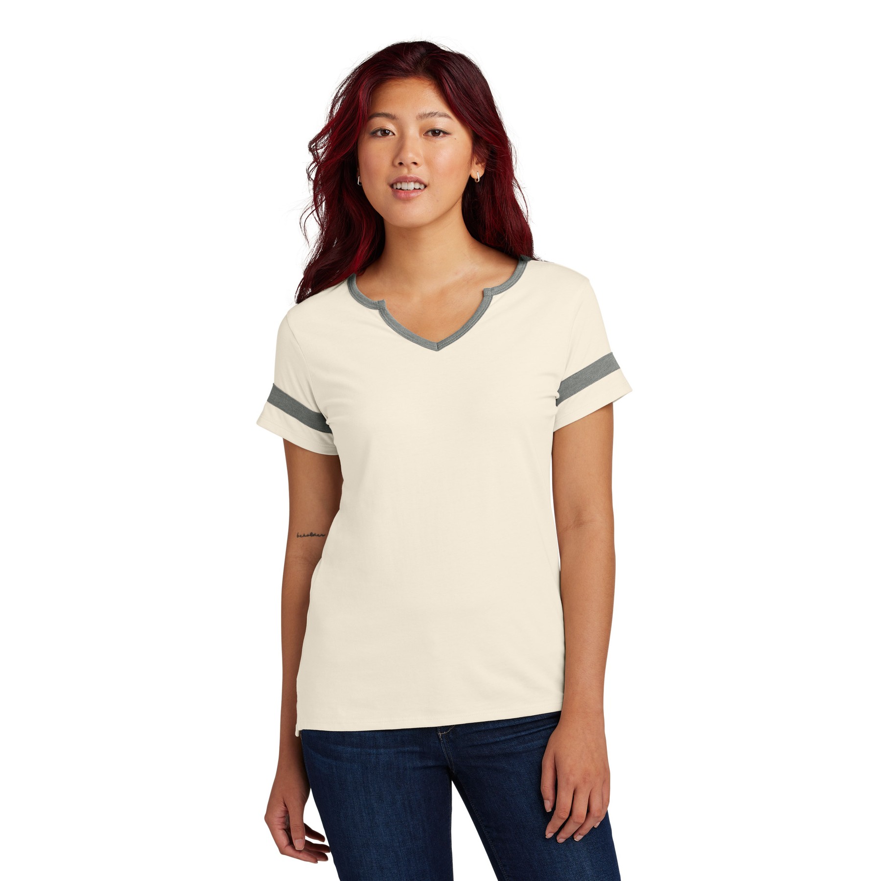 Women's Halftime Notch Neck Tee - Thumbnail Image