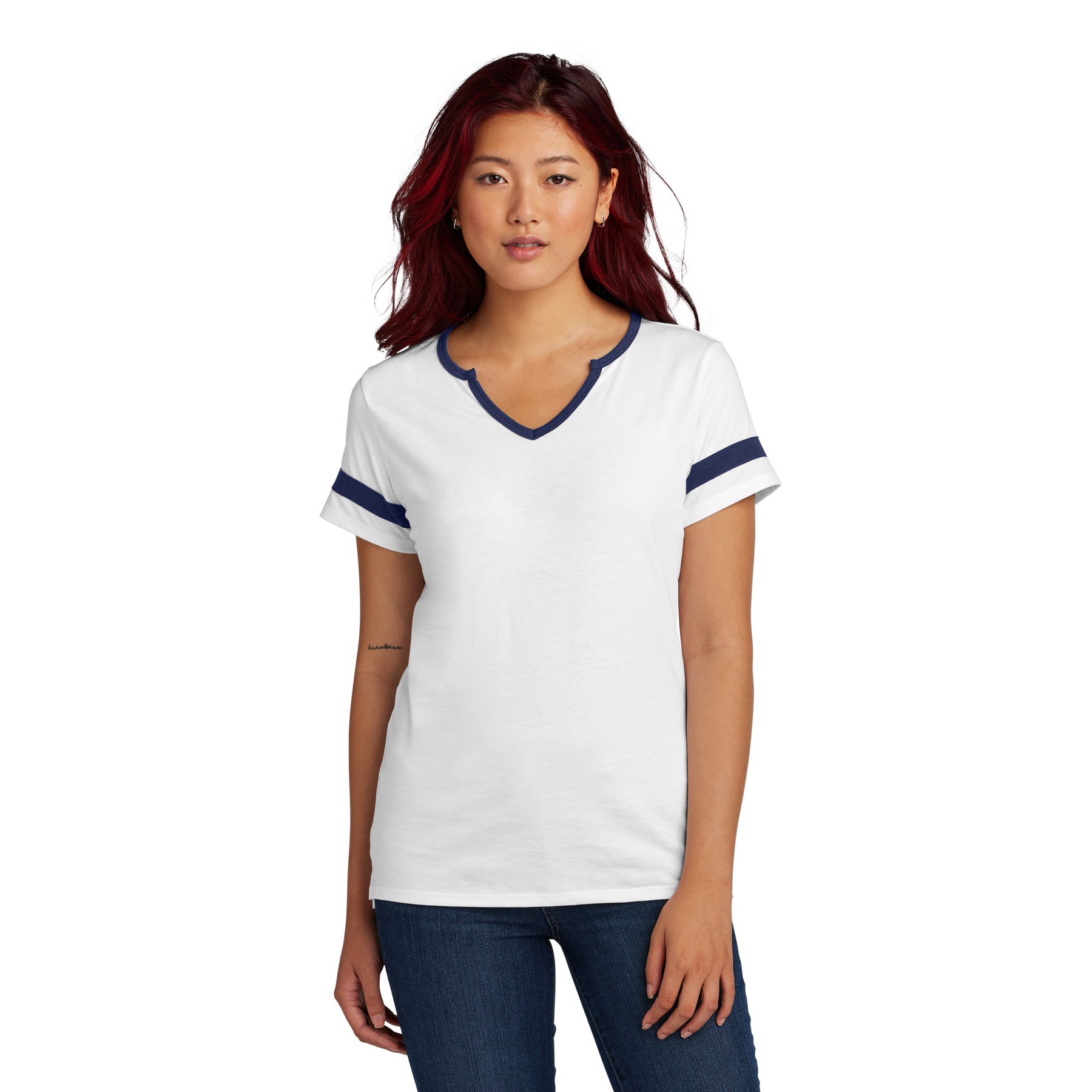 Women's Halftime Notch Neck Tee - Thumbnail Image