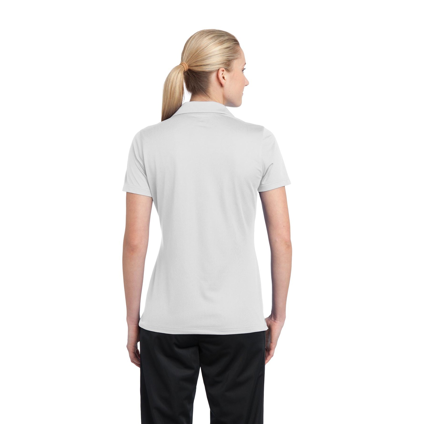 Women's PosiCharge Active Textured Polo - Thumbnail Image