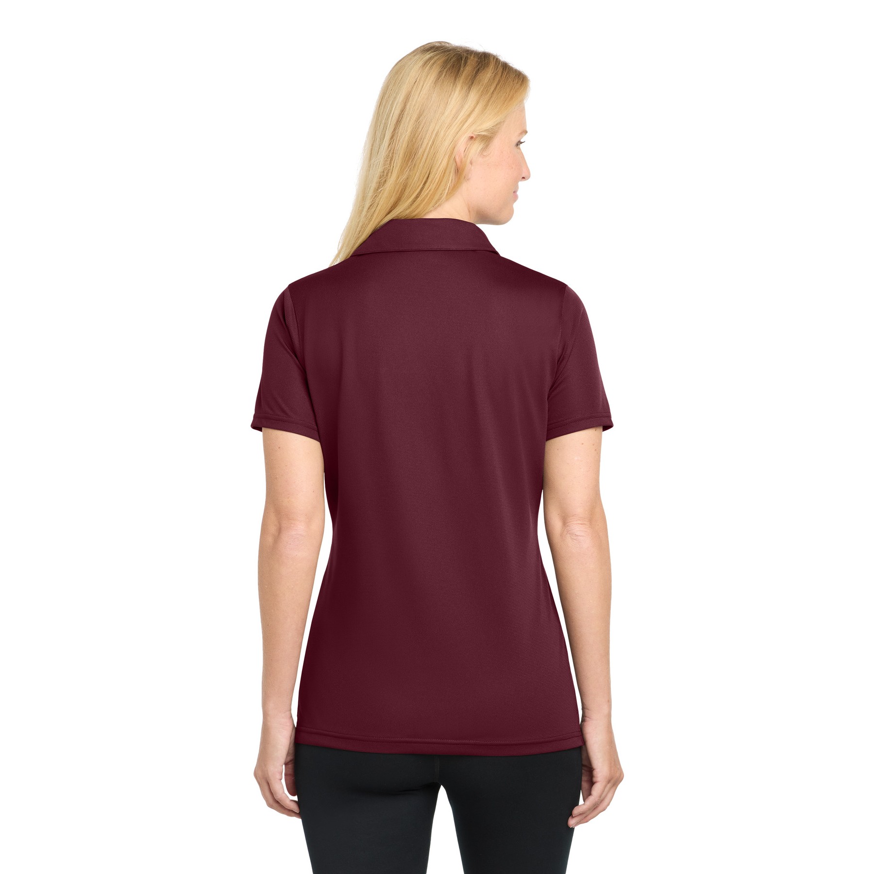 Women's PosiCharge Active Textured Polo - Thumbnail Image