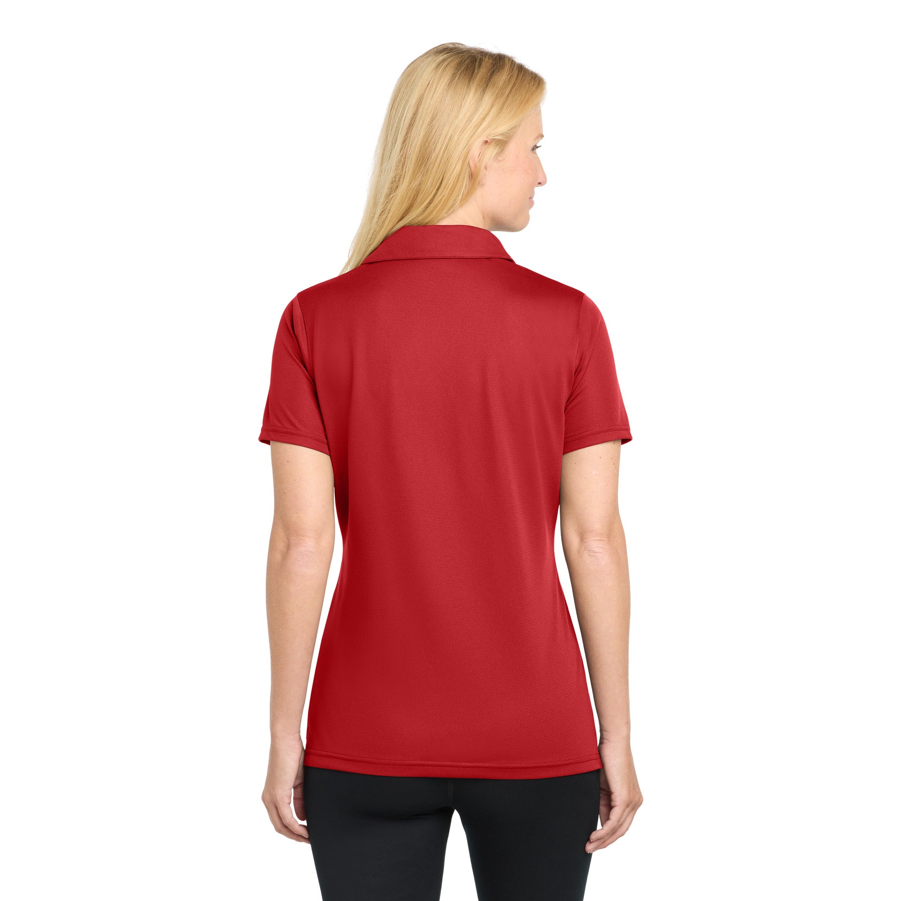 Women's PosiCharge Active Textured Polo - Thumbnail Image