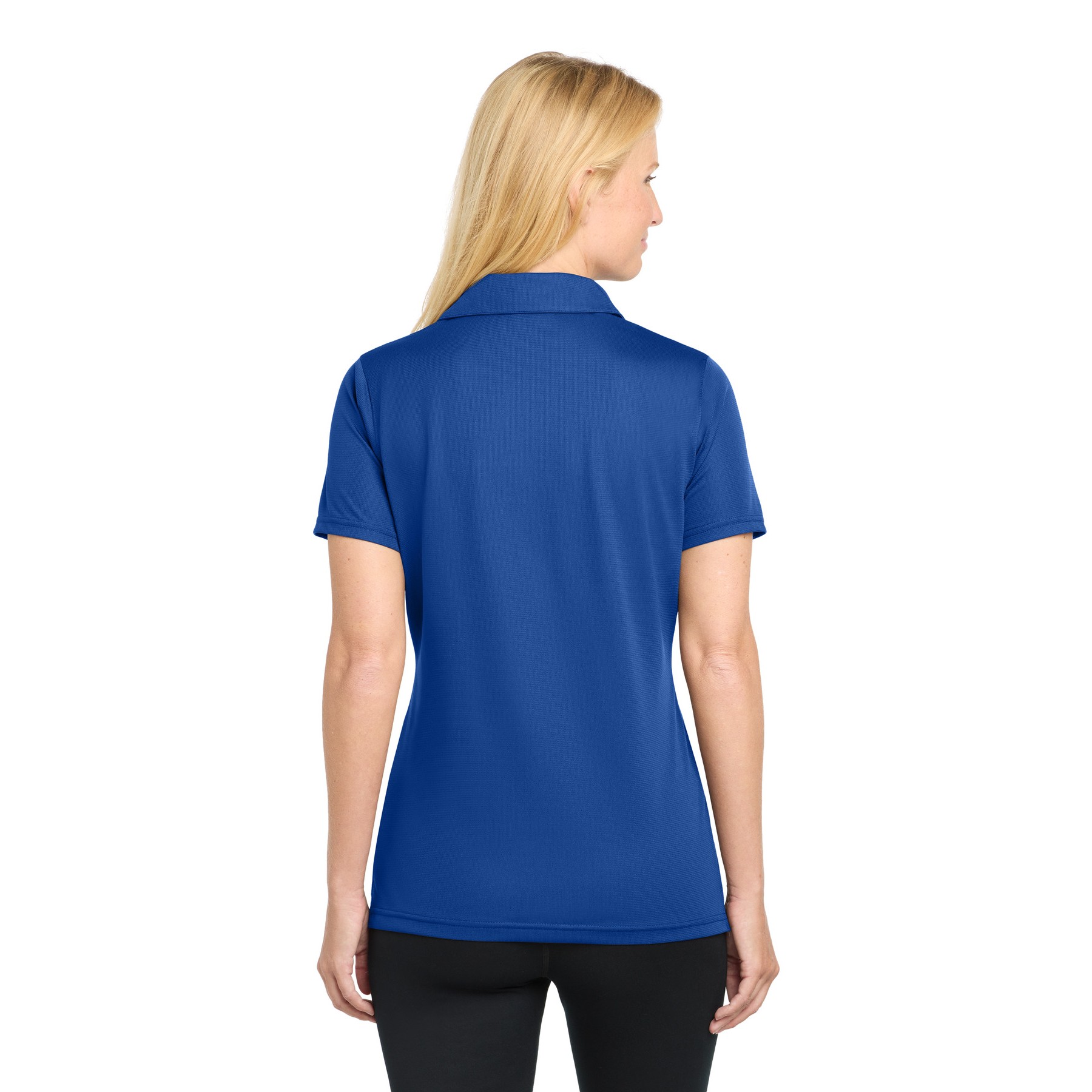 Women's PosiCharge Active Textured Polo - Thumbnail Image