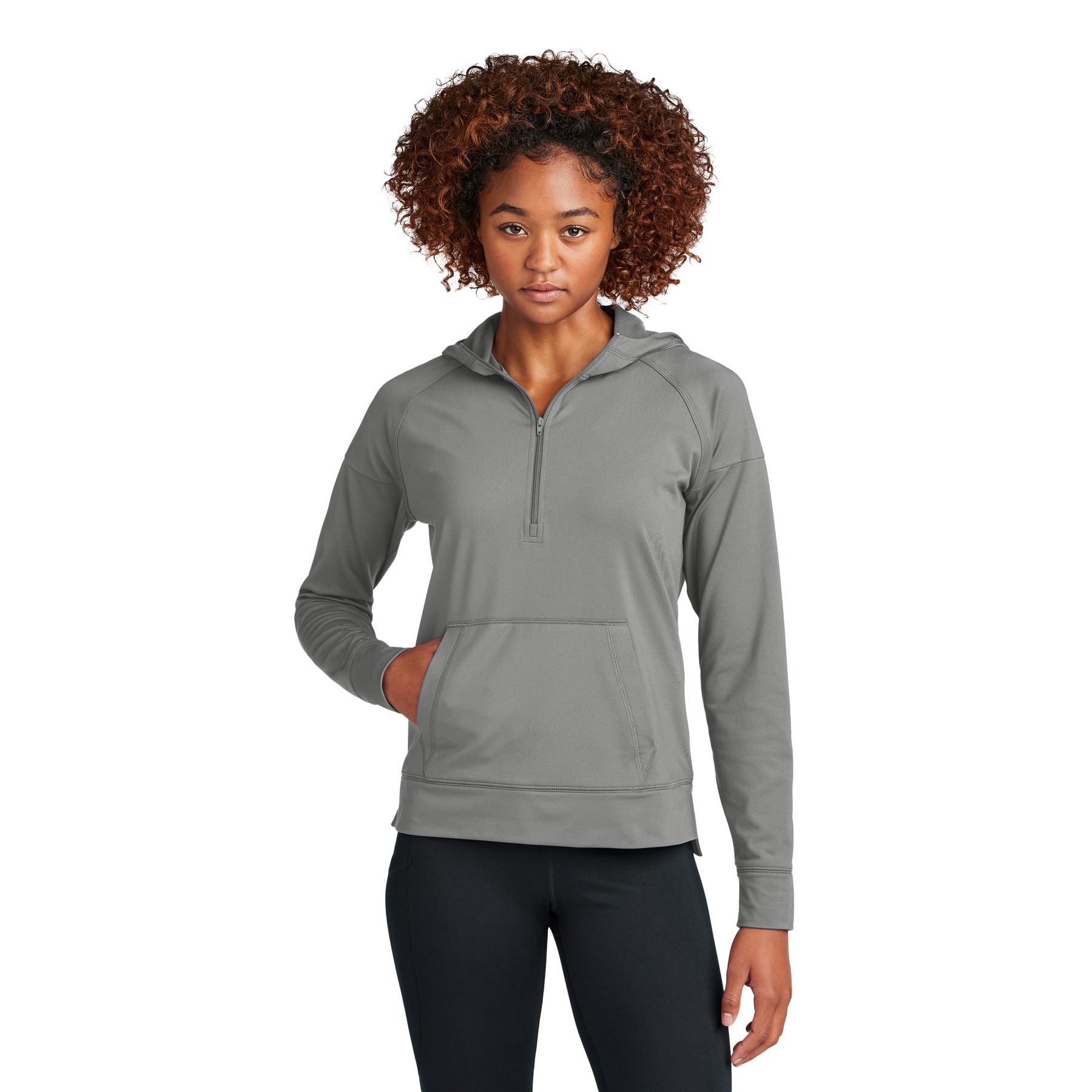 Women's Sport-Wick Stretch 1/2-Zip Hoodie - Thumbnail Image