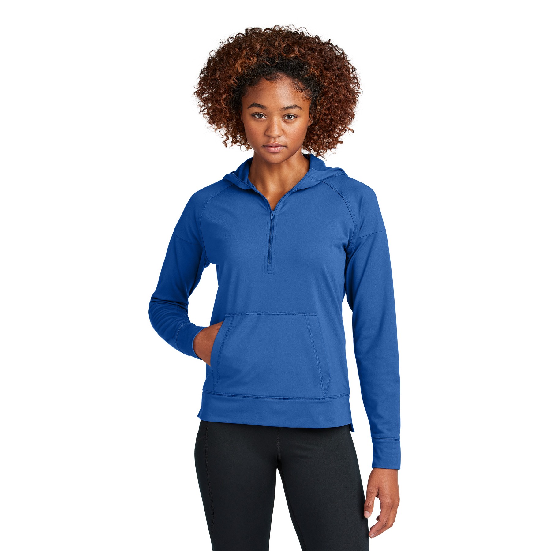 Women's Sport-Wick Stretch 1/2-Zip Hoodie - Thumbnail Image