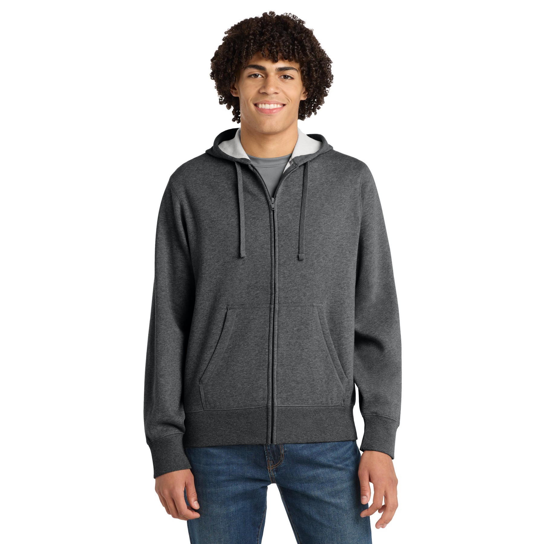 Full-Zip Hooded Sweatshirt - Thumbnail Image