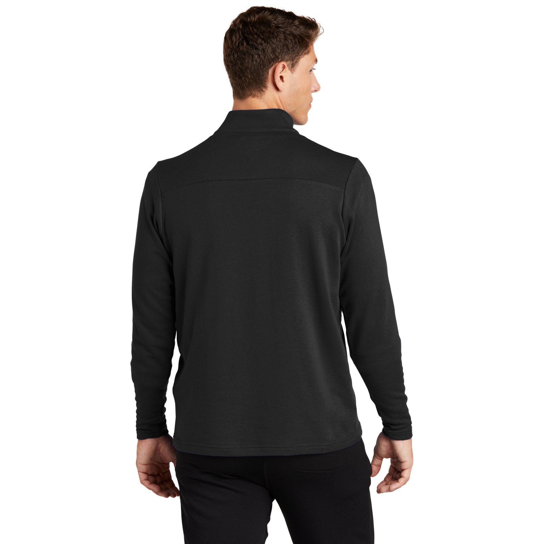 Lightweight French Terry 1/4-Zip Pullover - Thumbnail Image