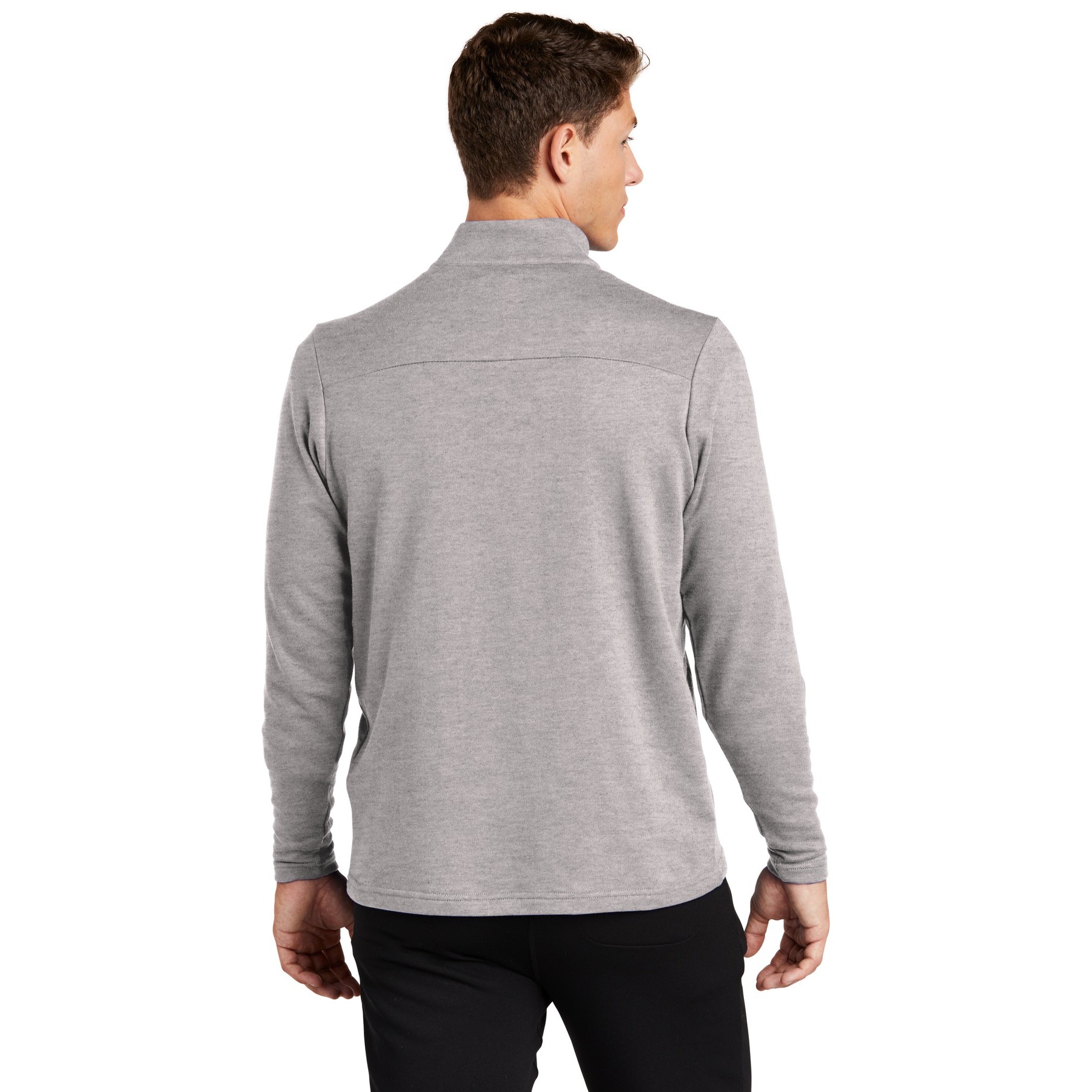 Lightweight French Terry 1/4-Zip Pullover - Thumbnail Image