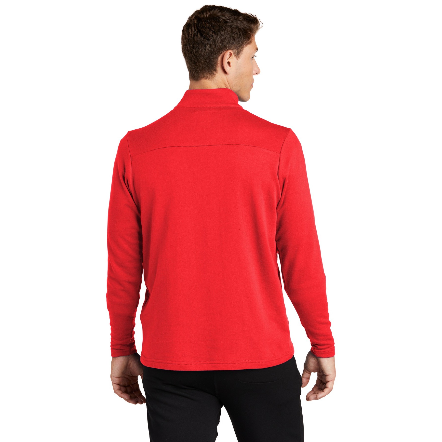 Lightweight French Terry 1/4-Zip Pullover - Thumbnail Image