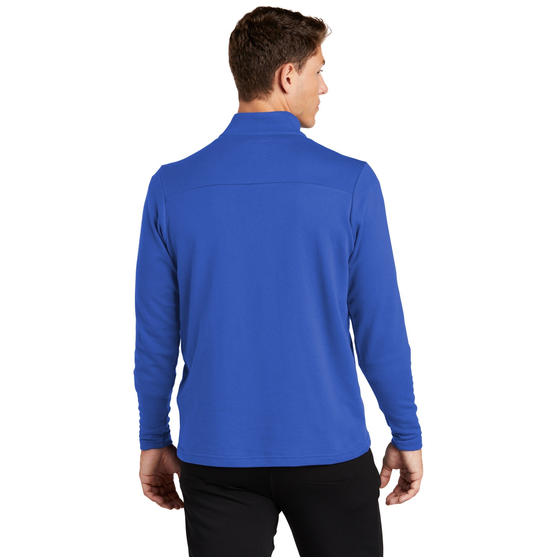 Lightweight French Terry 1/4-Zip Pullover - Thumbnail Image