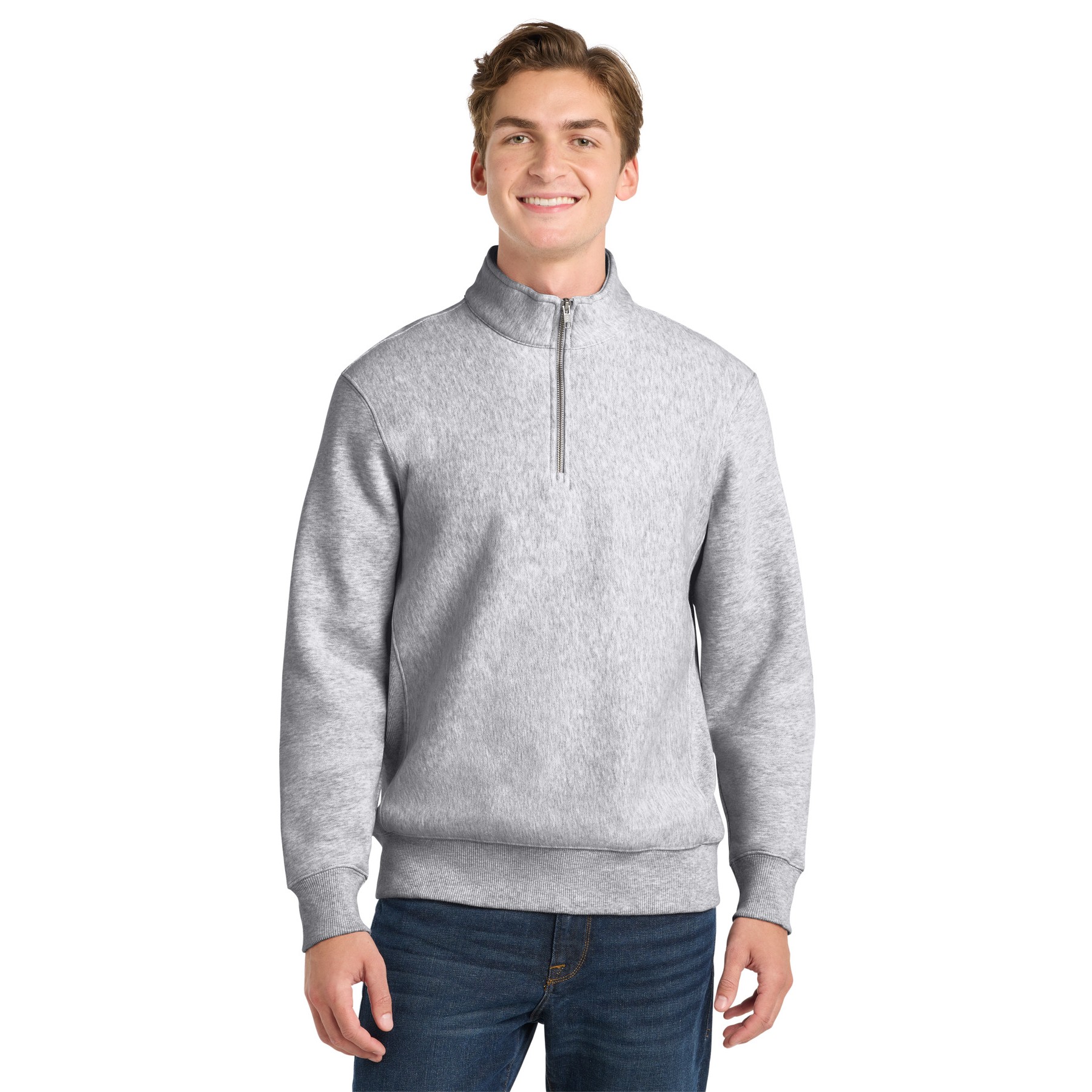 Super Heavyweight 1/4-Zip Pullover Sweatshirt - Thumbnail Image