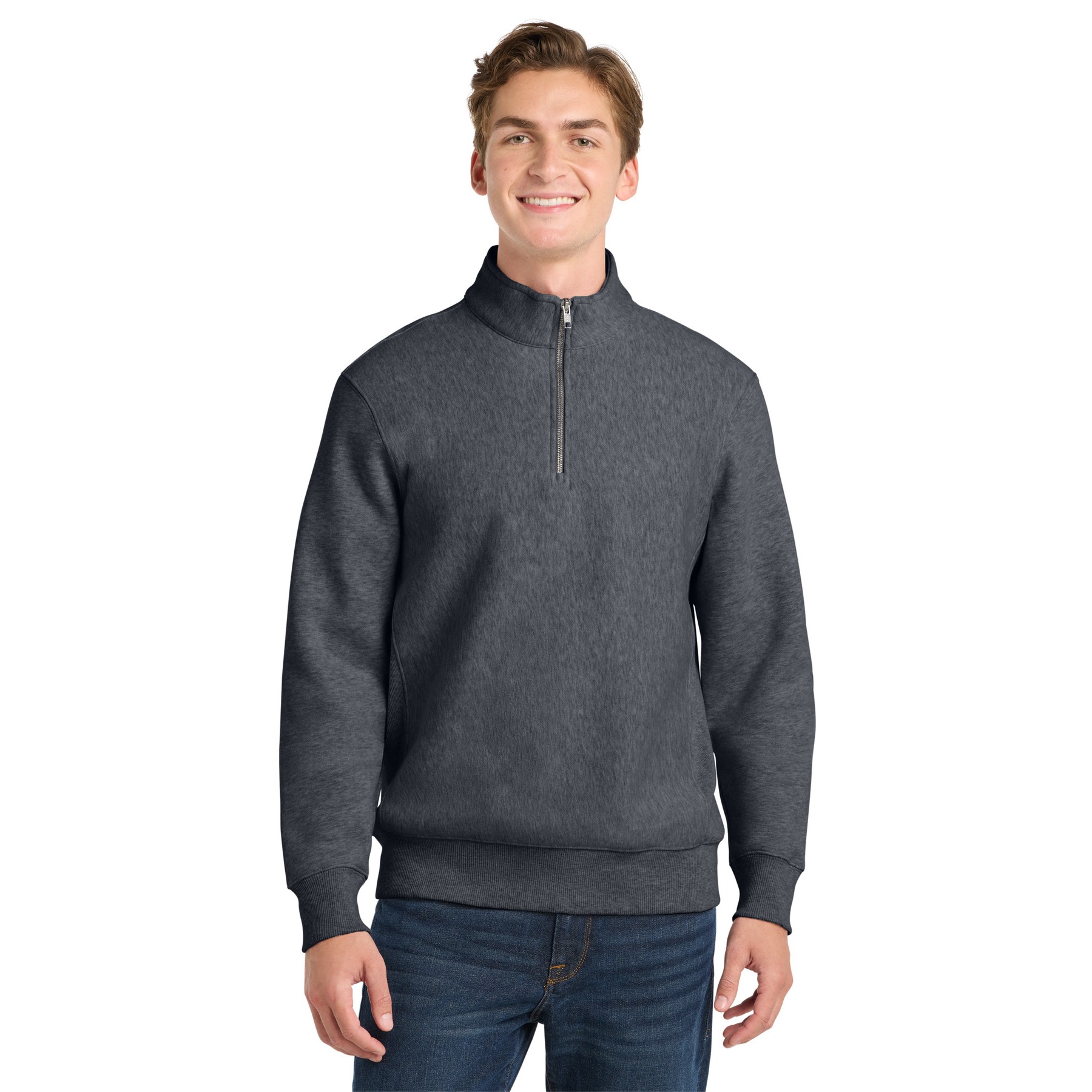 Super Heavyweight 1/4-Zip Pullover Sweatshirt - Thumbnail Image