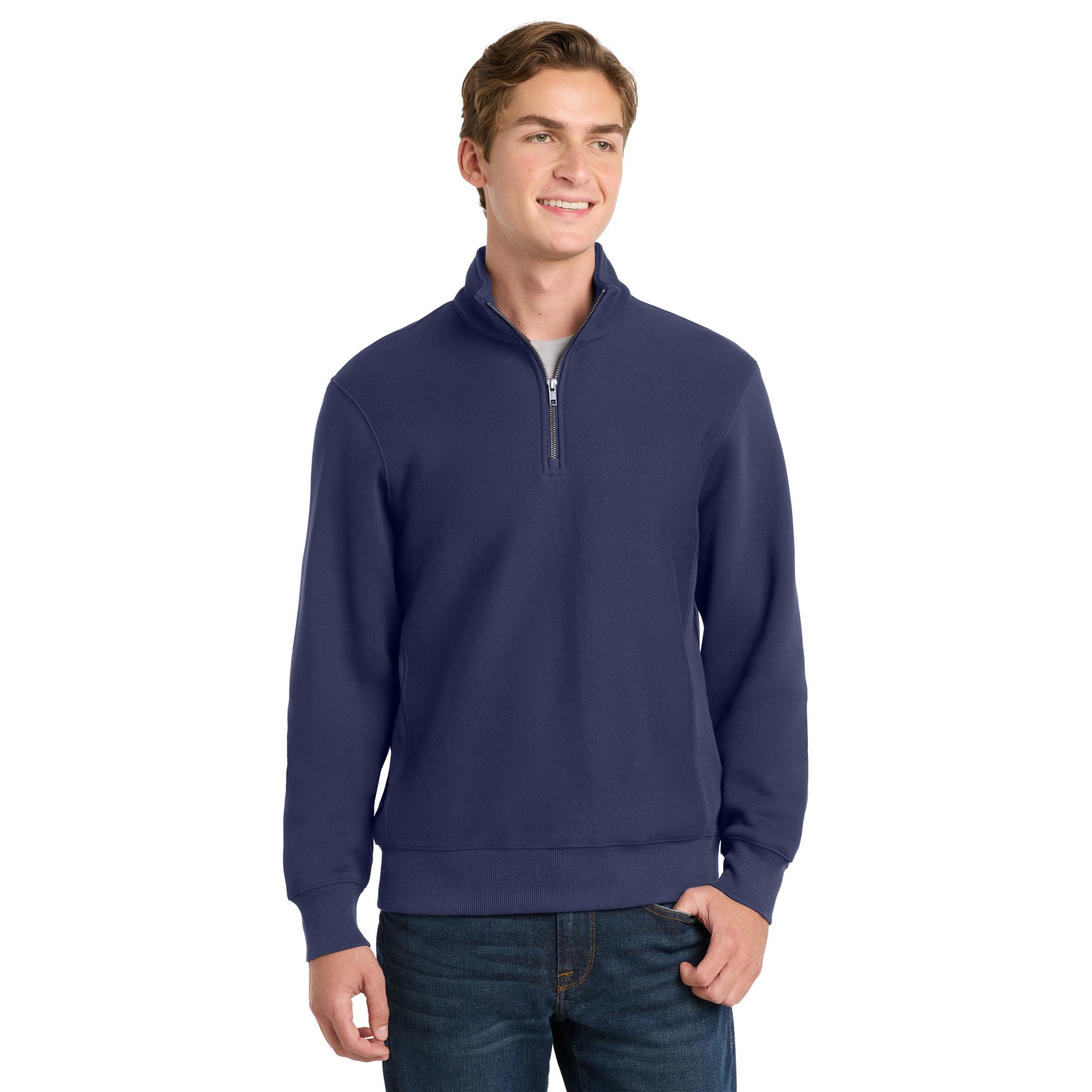 Super Heavyweight 1/4-Zip Pullover Sweatshirt - Thumbnail Image