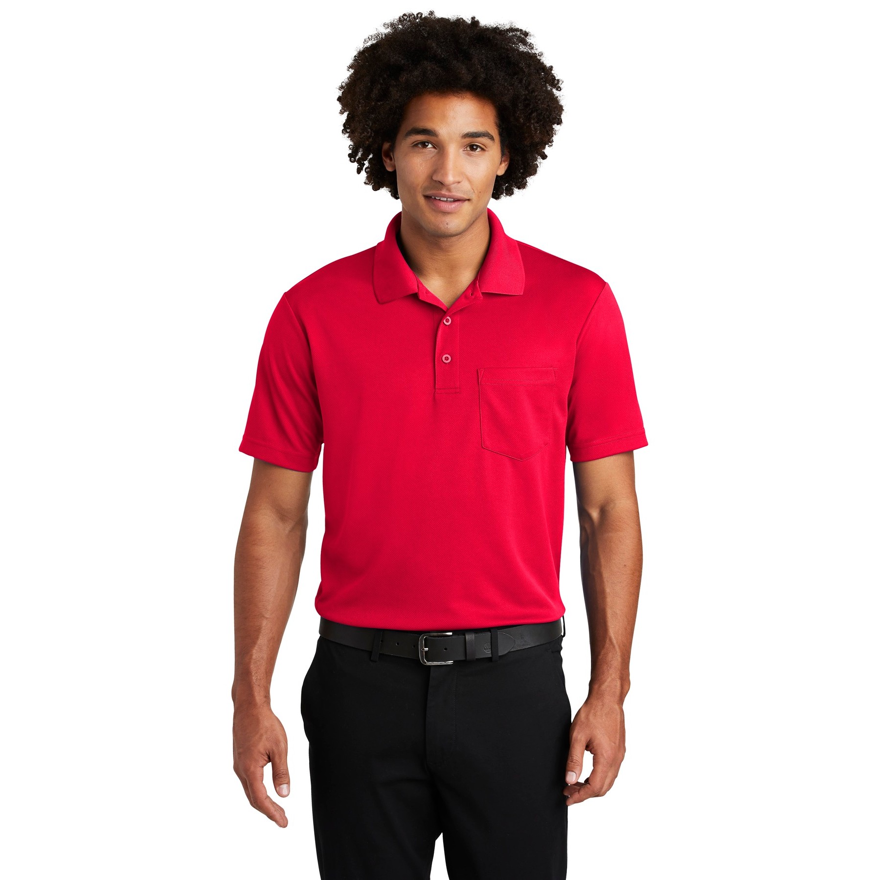 PosiCharge RacerMesh Pocket Polo - Thumbnail Image