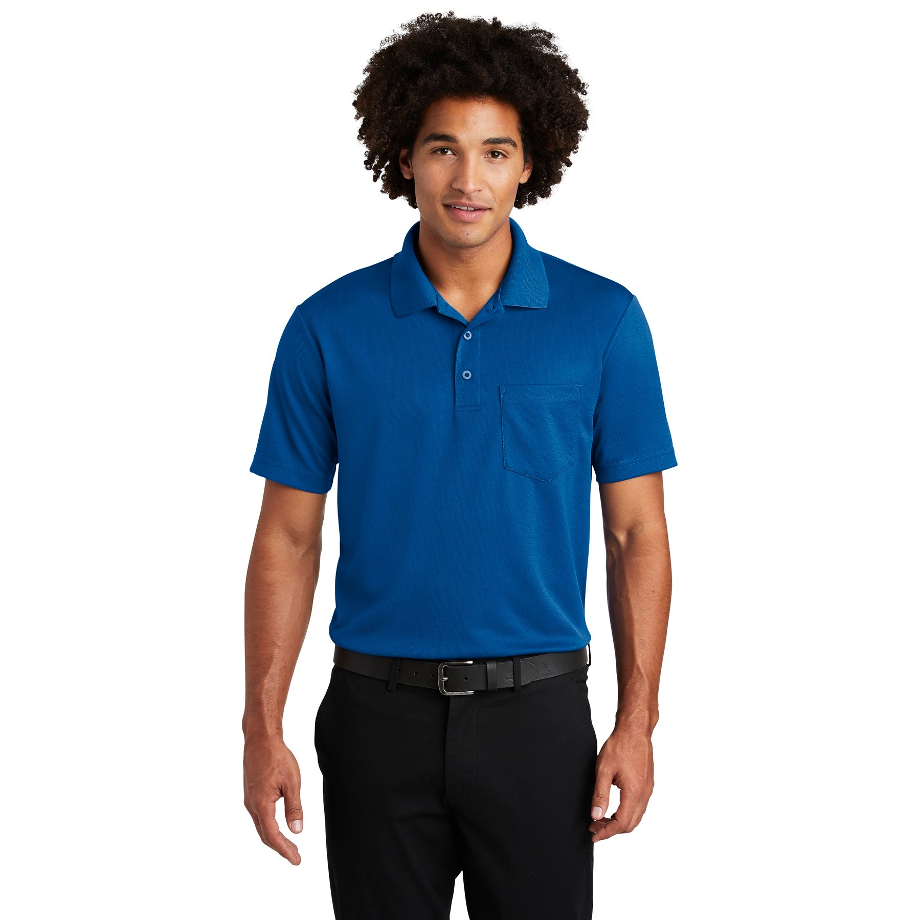 PosiCharge RacerMesh Pocket Polo - Thumbnail Image