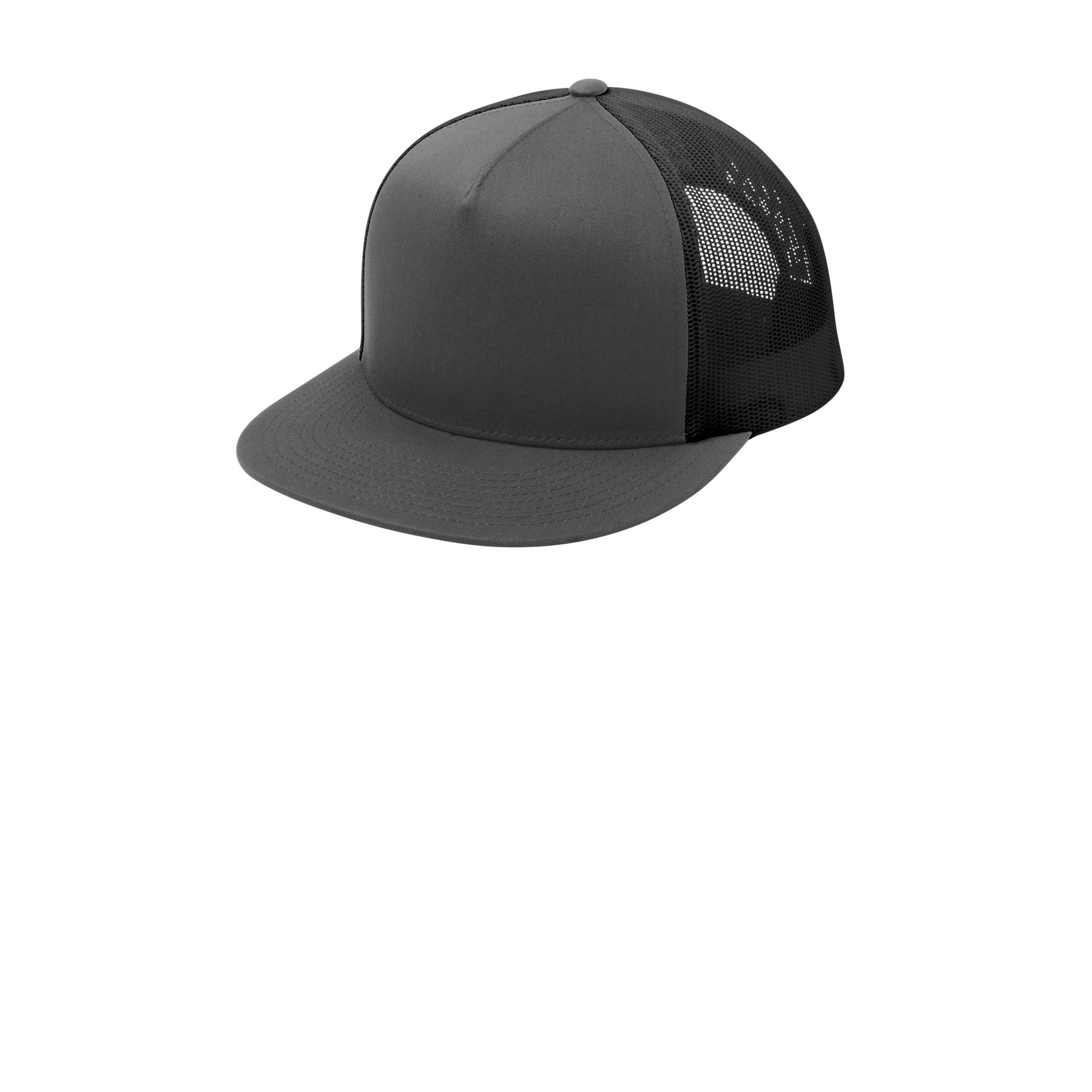 YP Classics 5-Panel Classic Trucker Mesh Back Cap - Thumbnail Image
