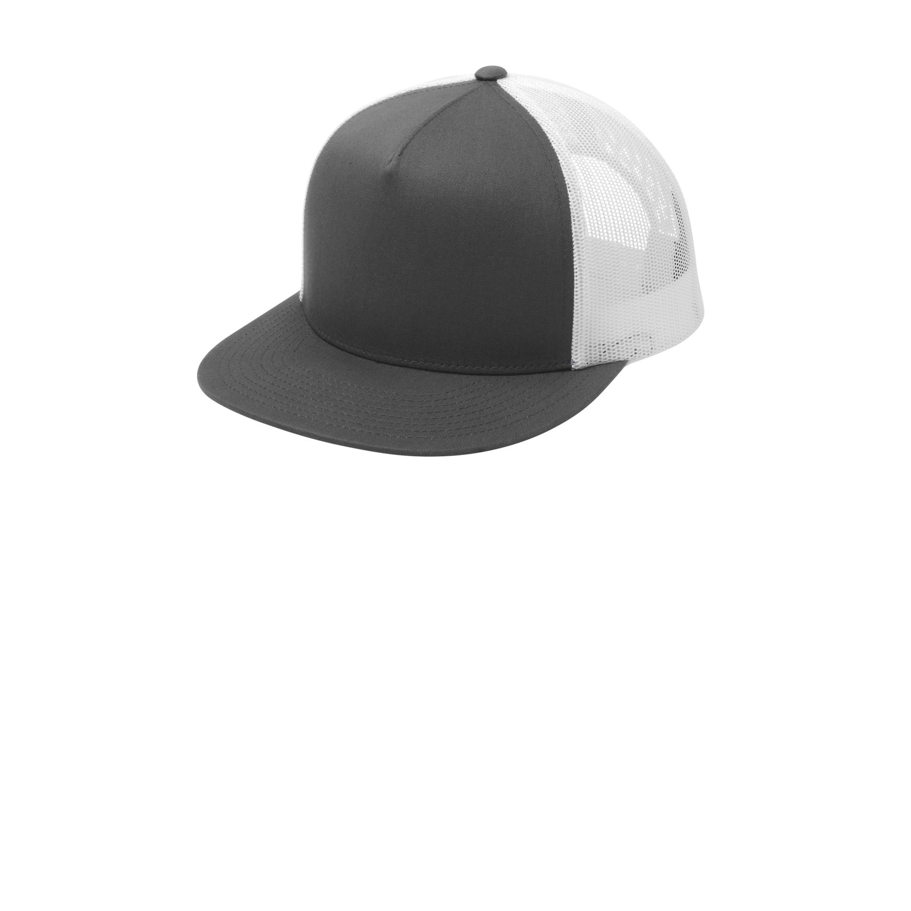 YP Classics 5-Panel Classic Trucker Mesh Back Cap - Thumbnail Image